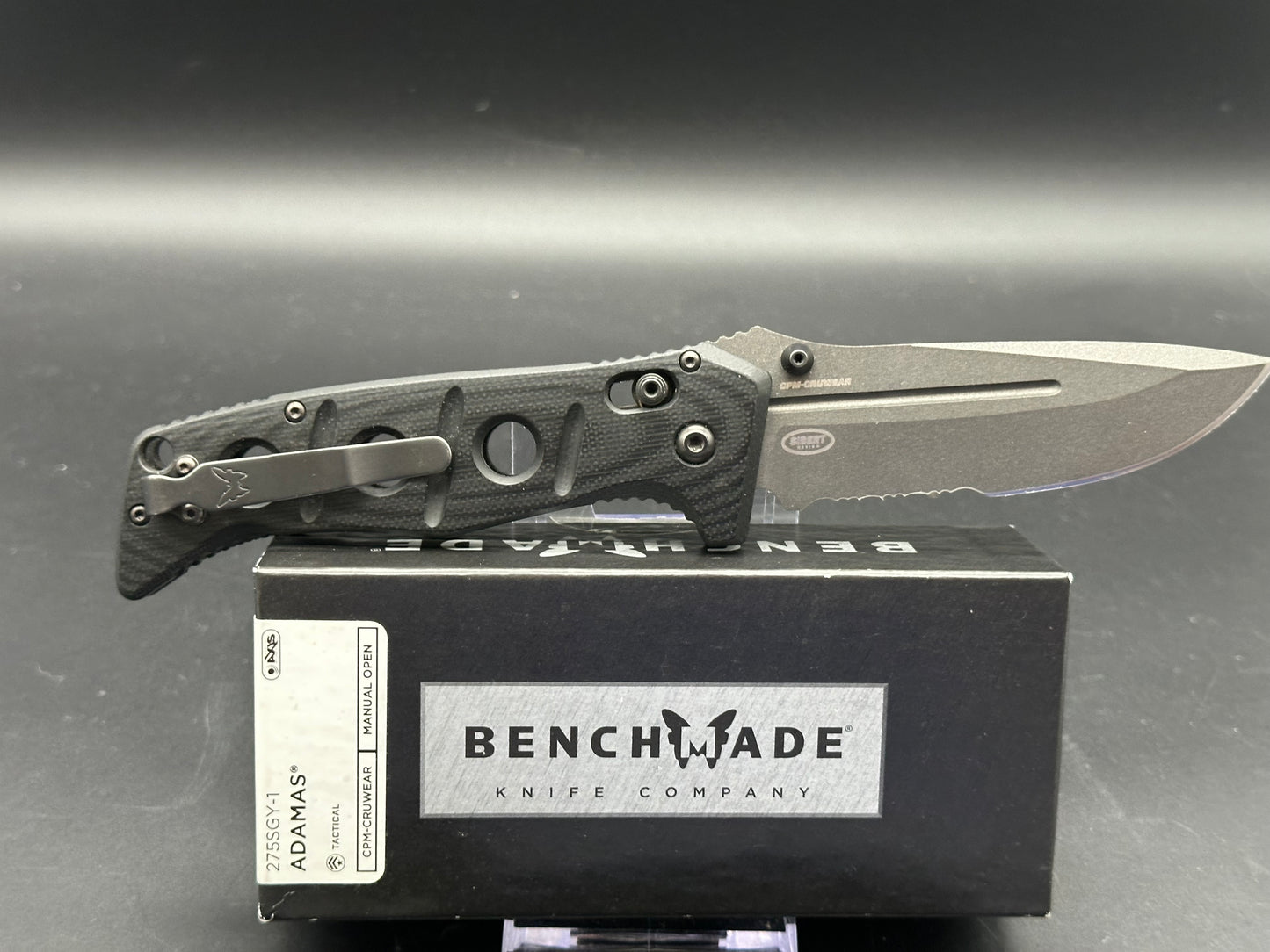 Benchmade Adamas - Manual Open CPM-Cruwear (275SGY-1)