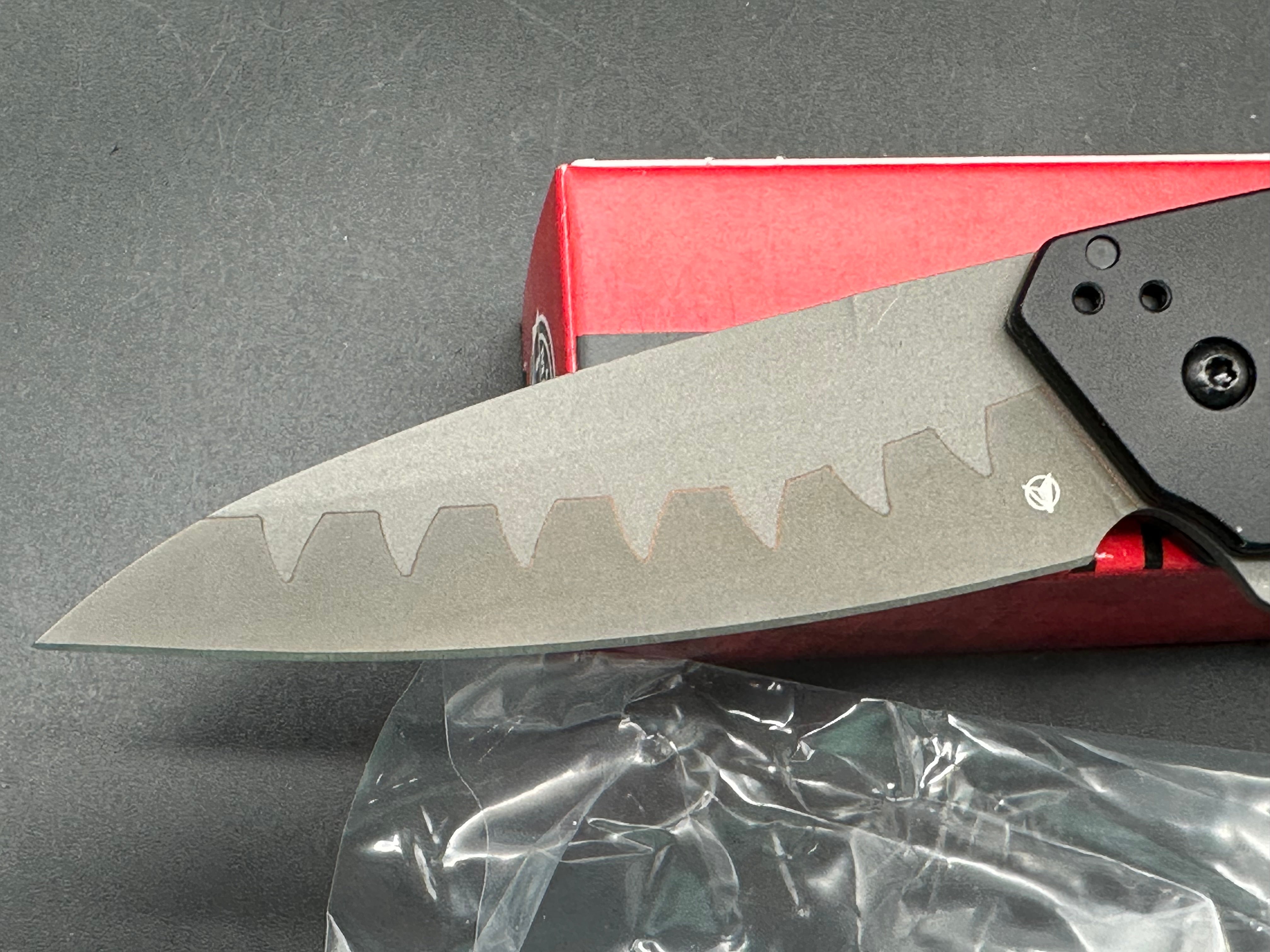 Kershaw Dividend Assisted Opening Knife Black (3" Composite)