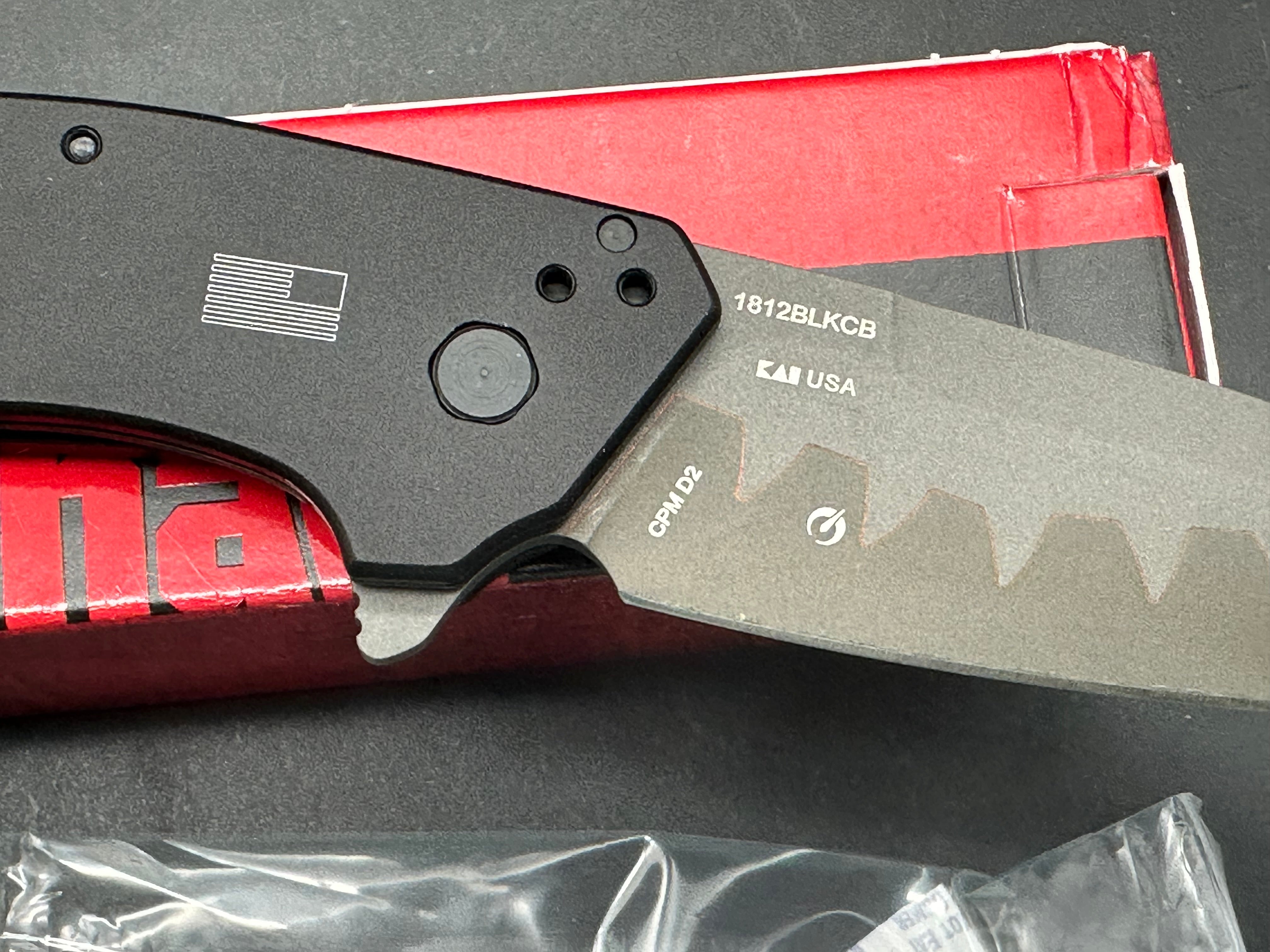 Kershaw Dividend Assisted Opening Knife Black (3" Composite)