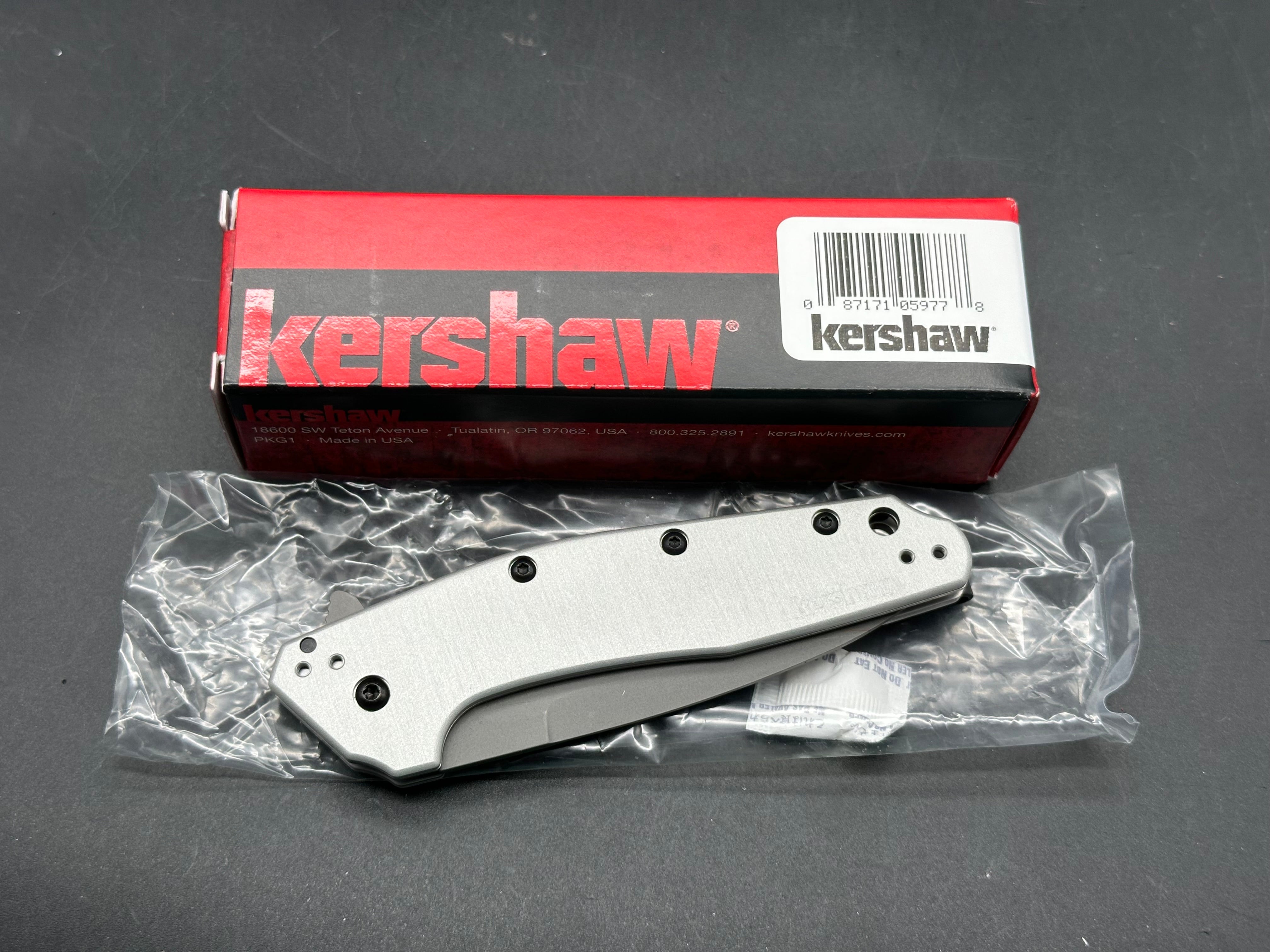 Kershaw Dividend Assisted Opening Knife Gray (3" Composite)