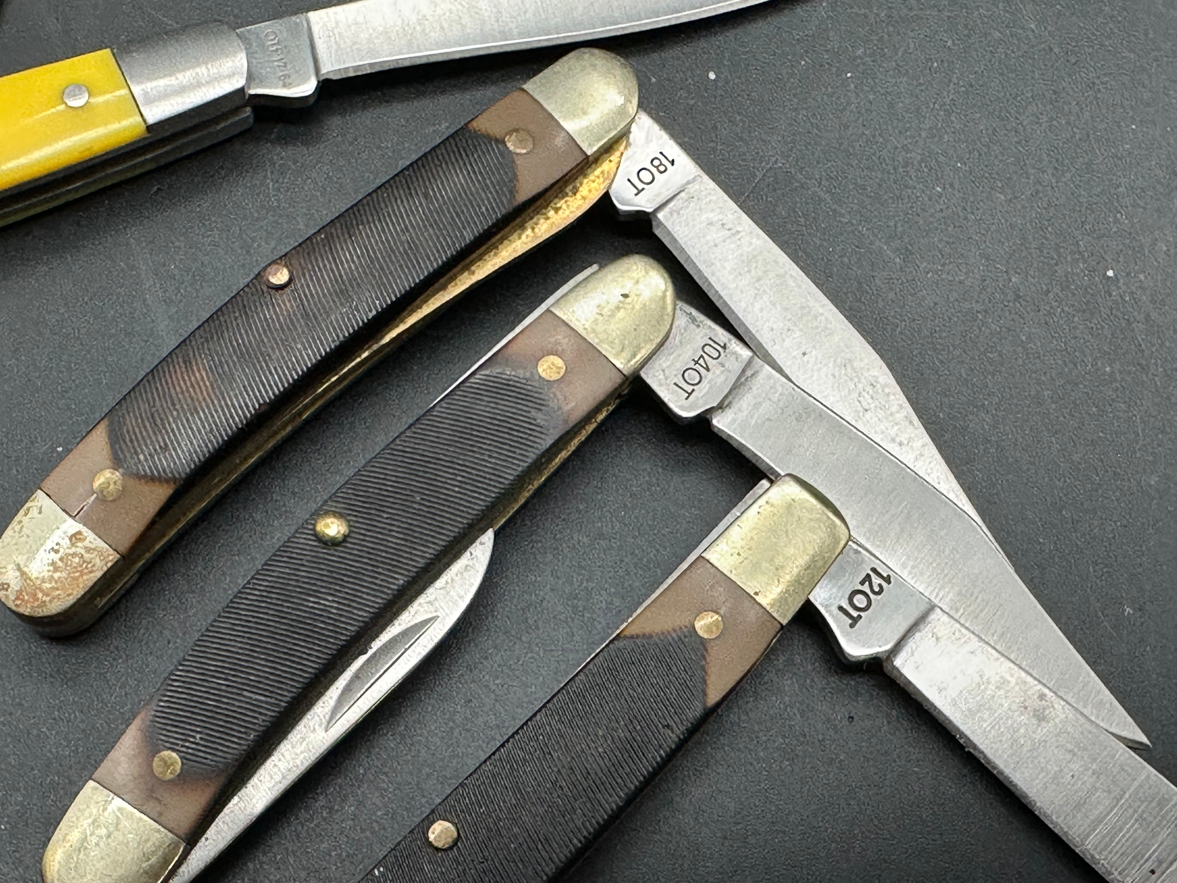 Bundle of 9 Old Timer knives