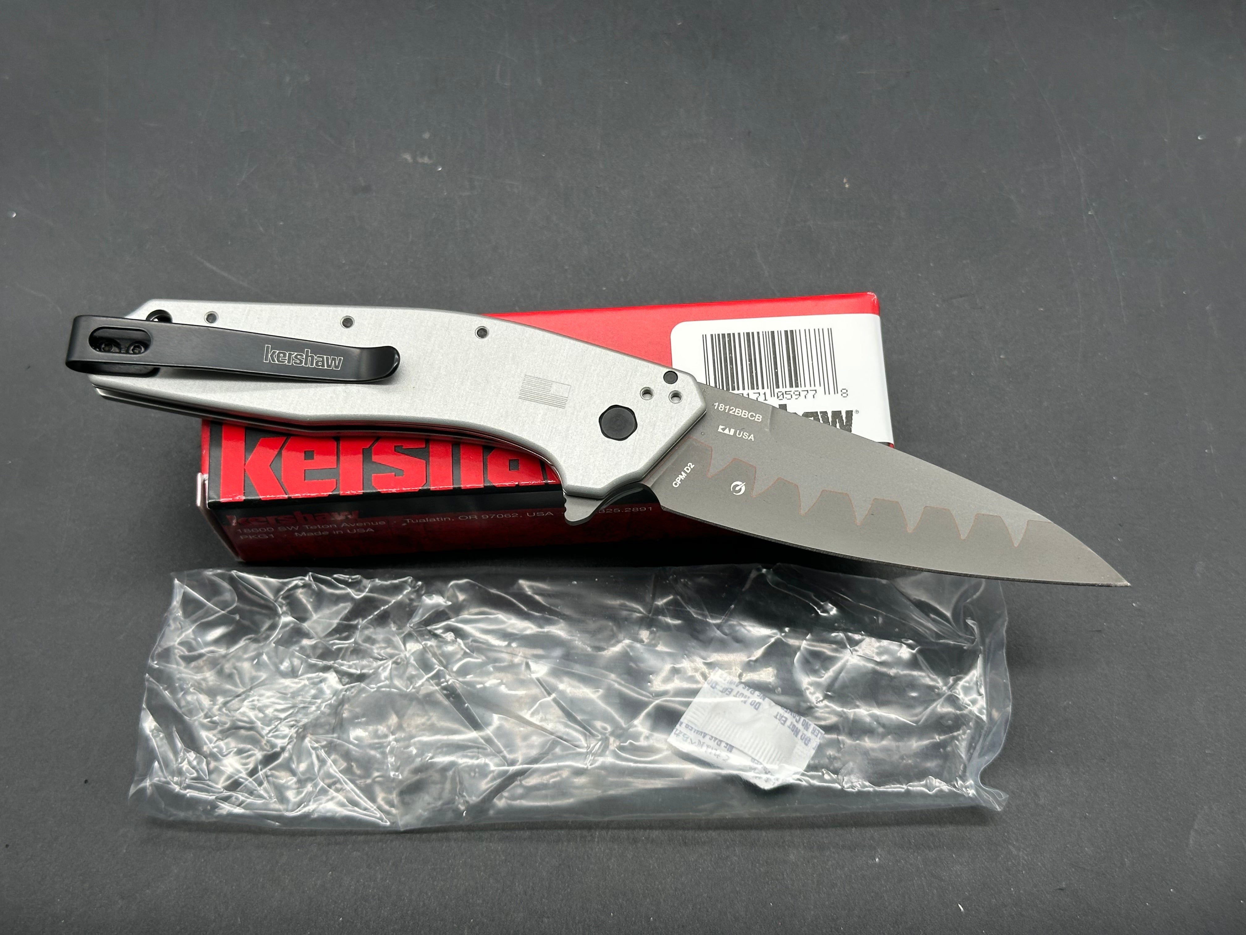 Kershaw Dividend Assisted Opening Knife Gray (3" Composite)