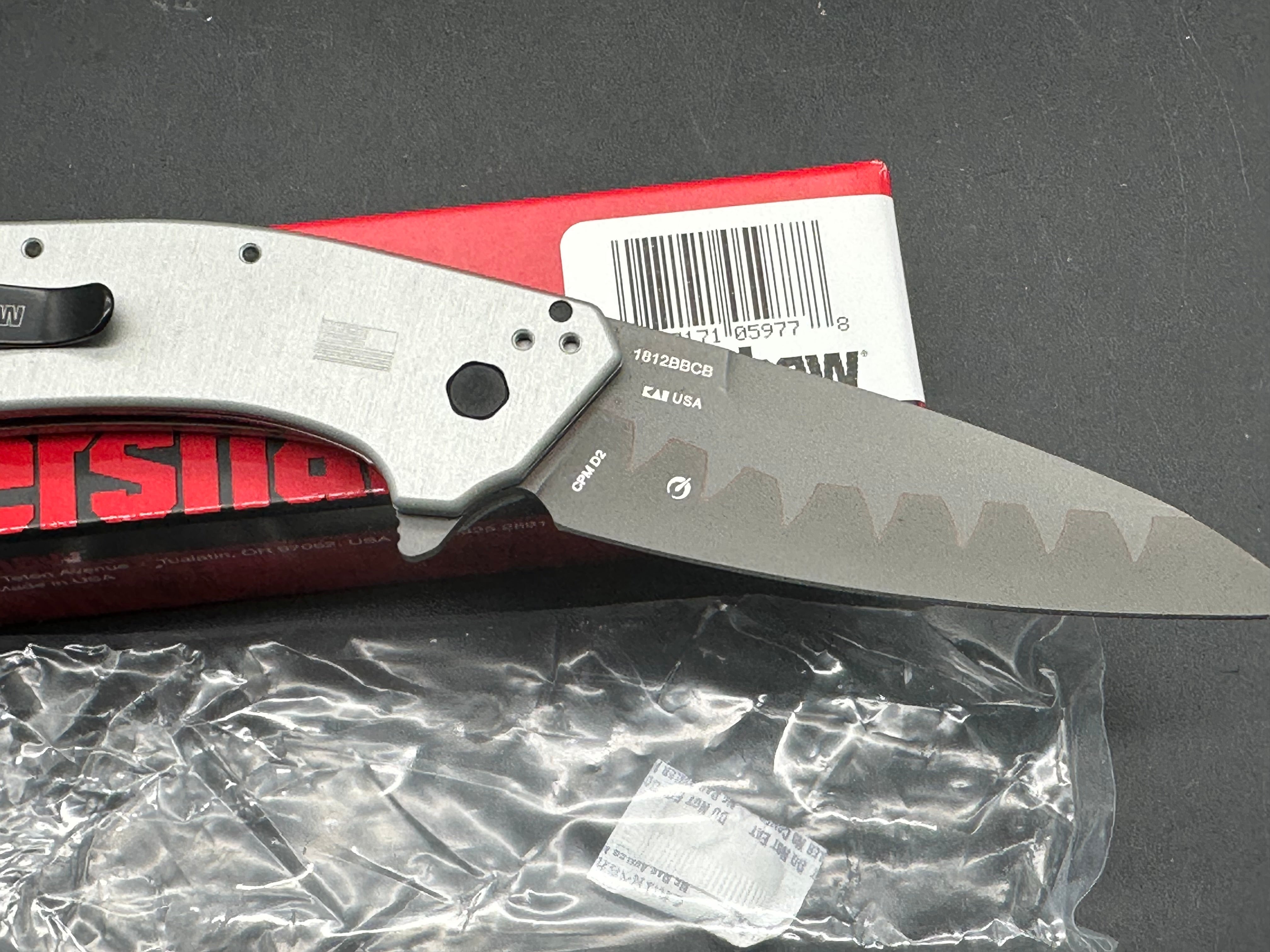 Kershaw Dividend Assisted Opening Knife Gray (3" Composite)