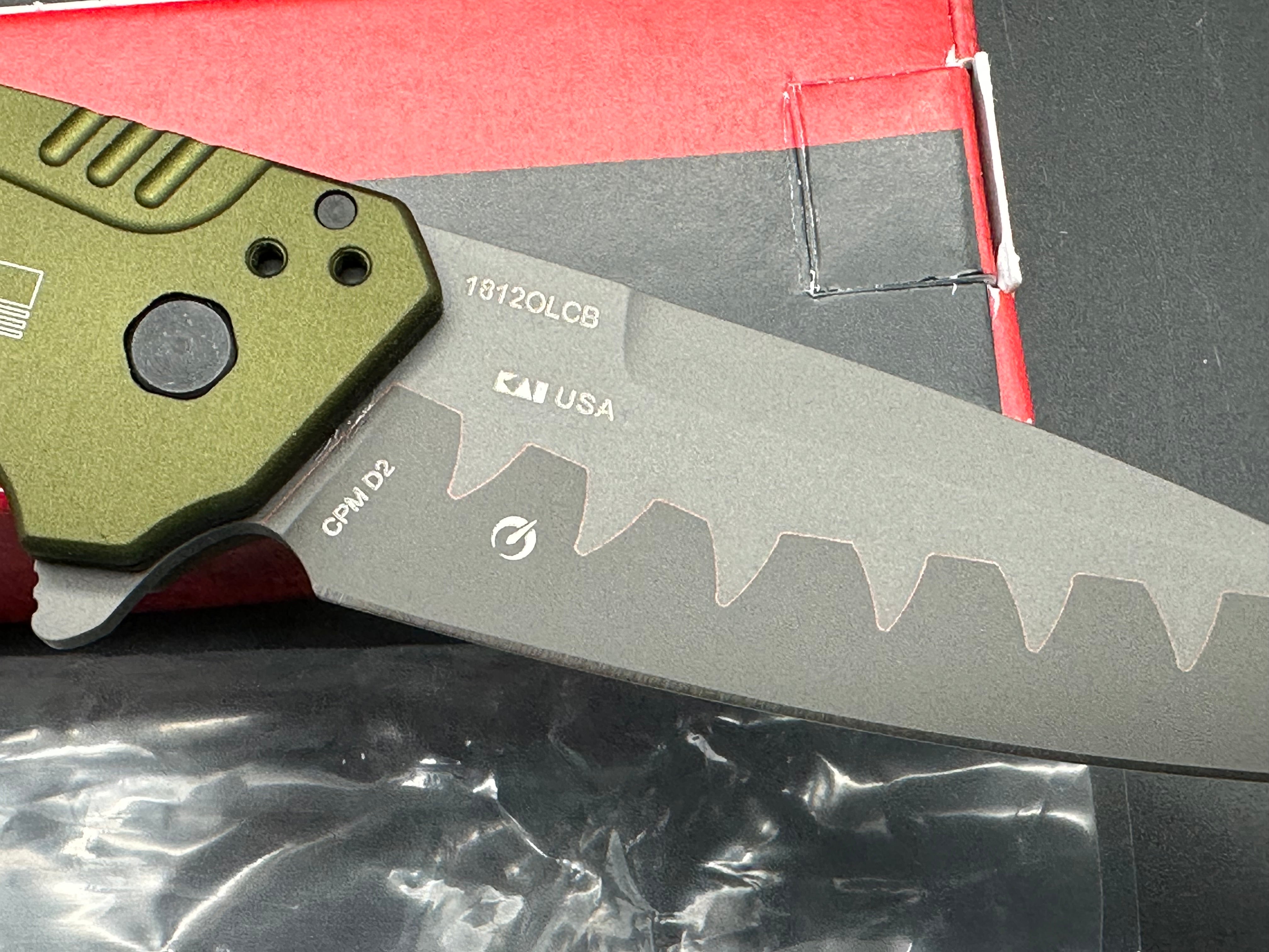 Kershaw Dividend Assisted Opening Knife Olive (3" Composite)