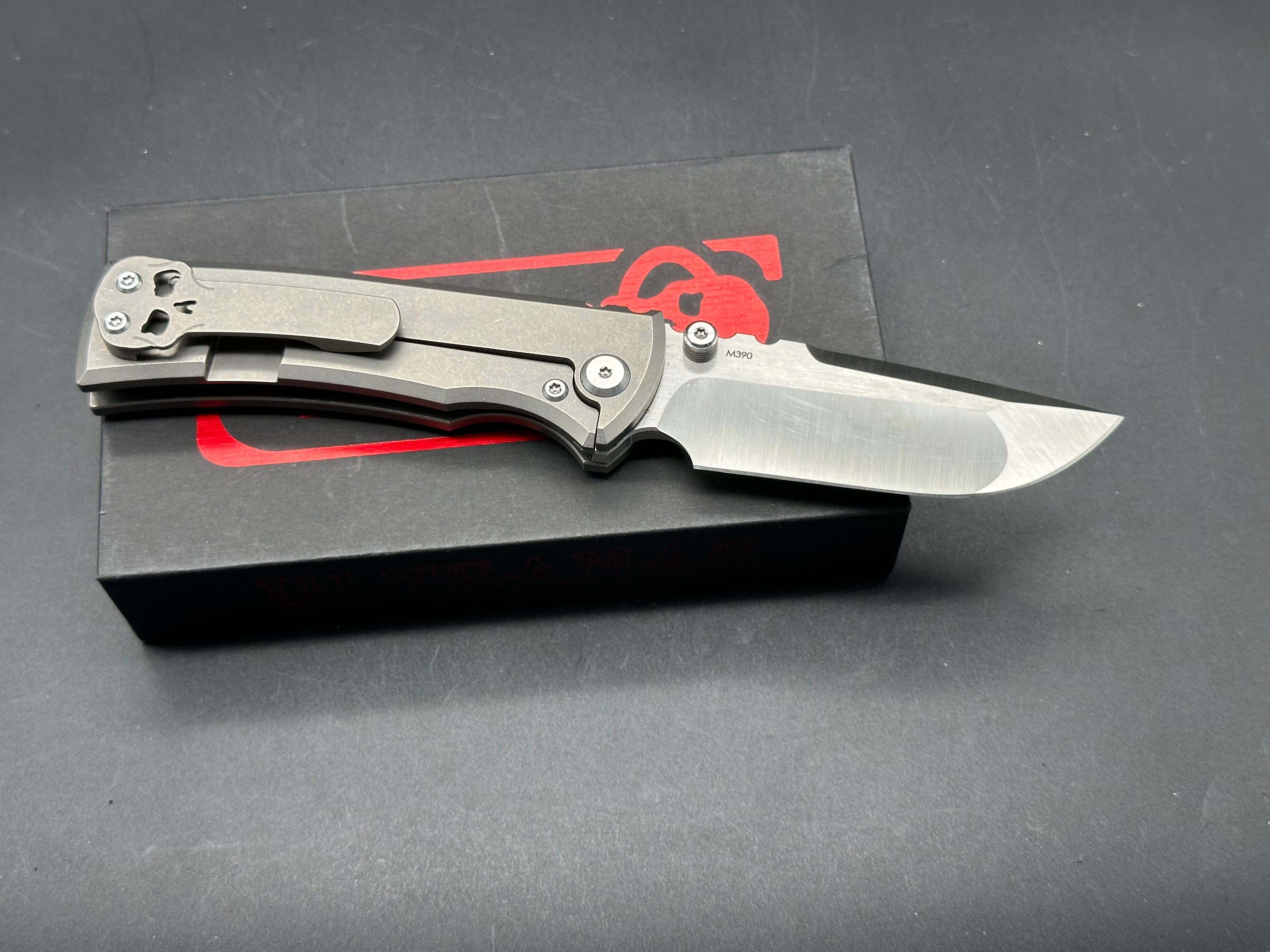 Chaves Redencion Street Drop Point M390 Titanium