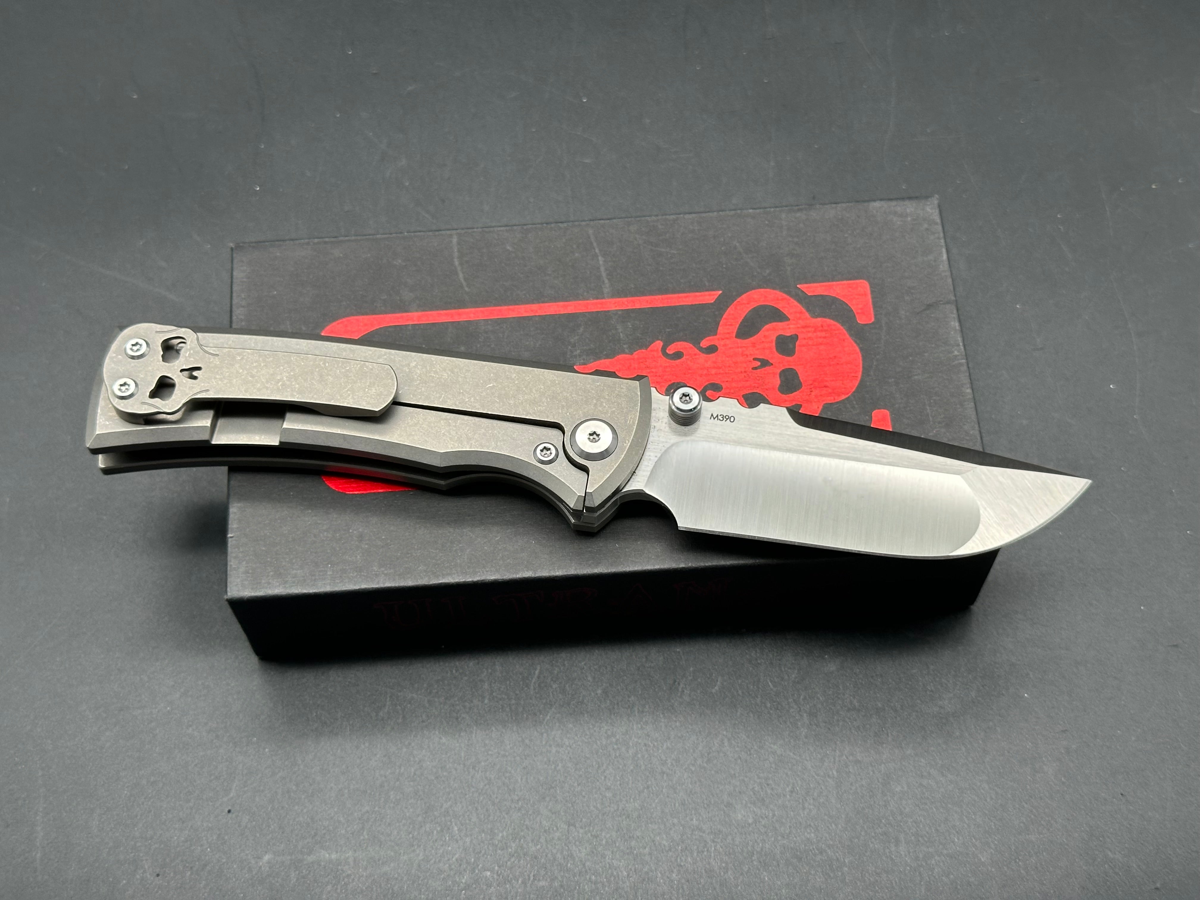 Chaves Redencion Street Drop Point M390 Titanium