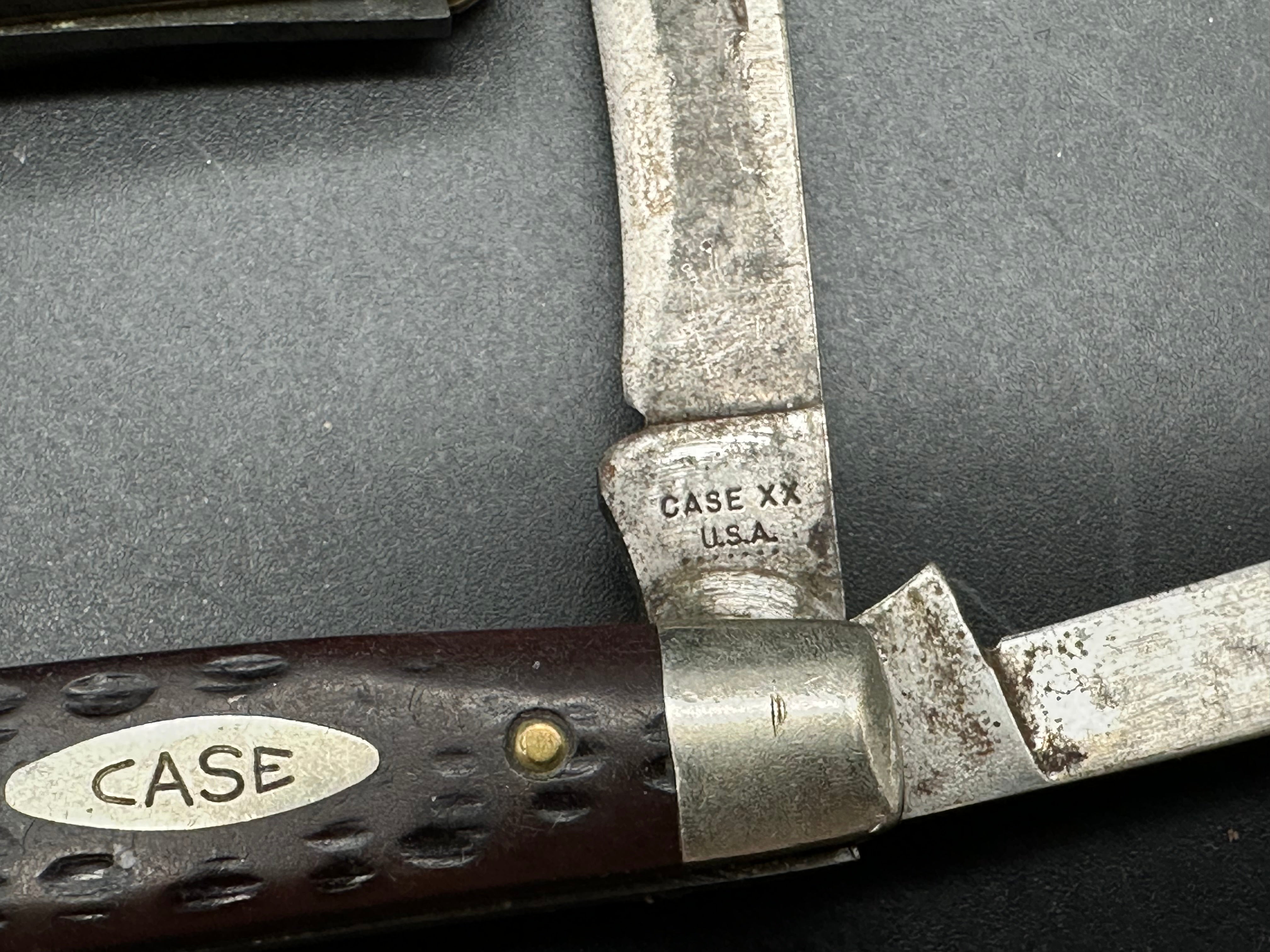 Bundle of 27 Case knives