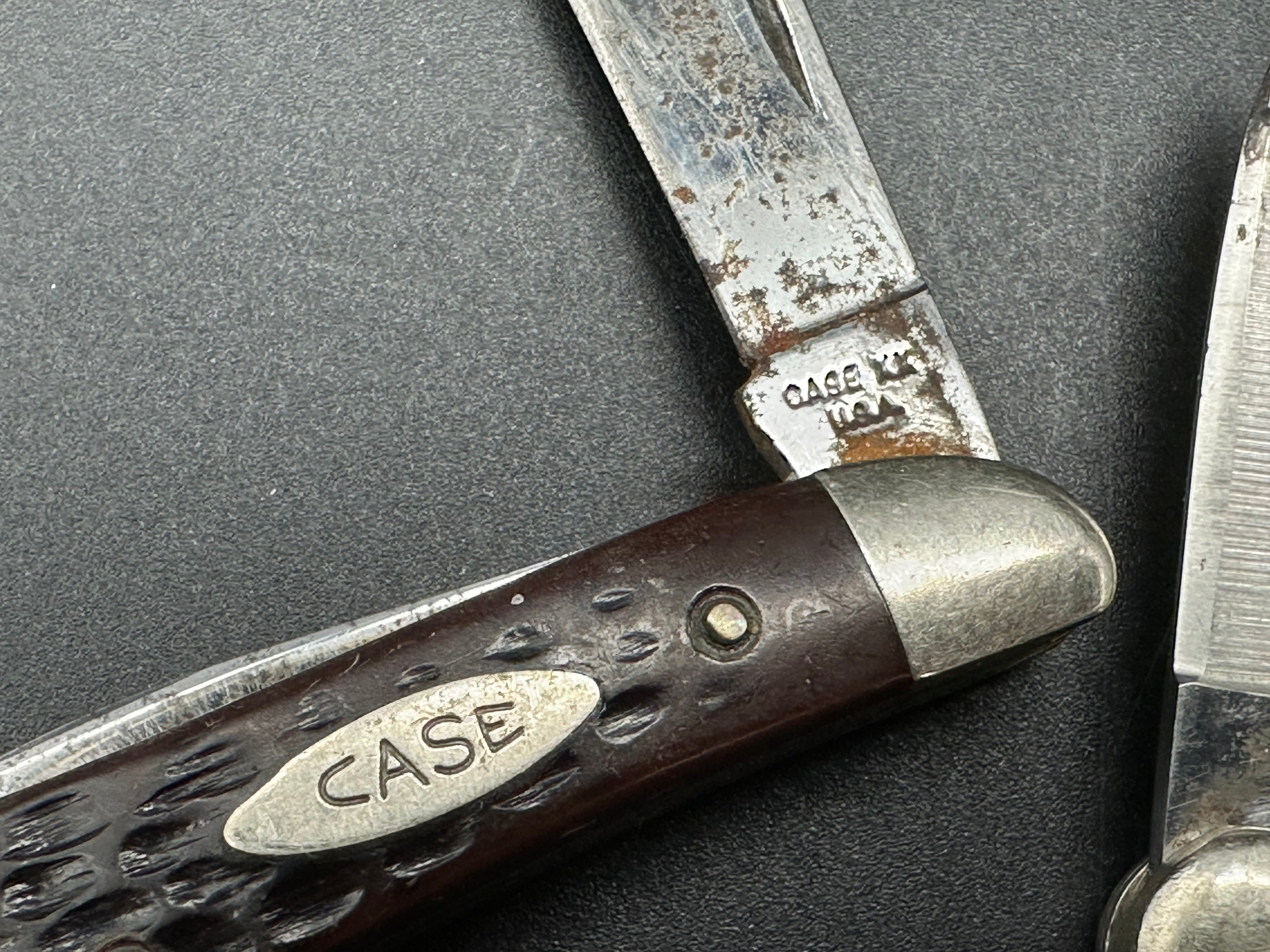 Bundle of 27 Case knives