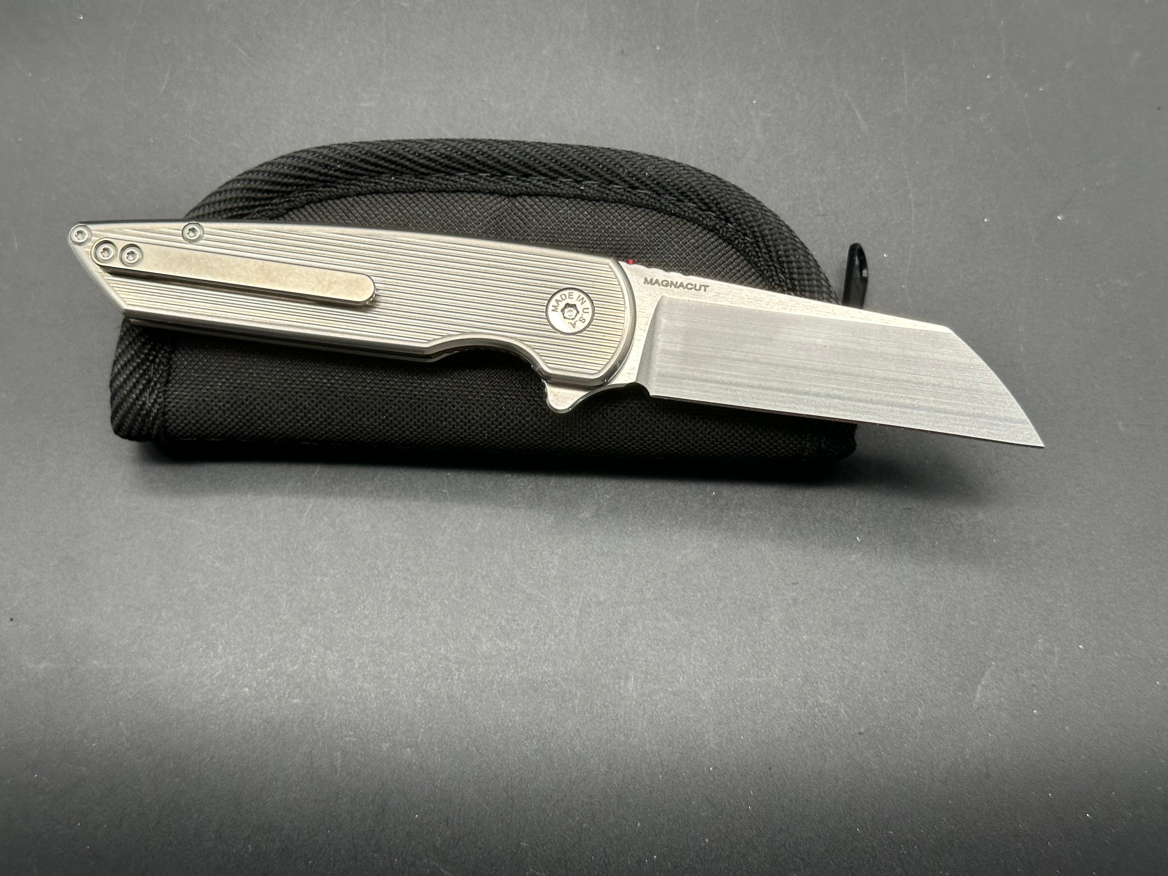 American Blade Works Model 2  Titanium Magnacut