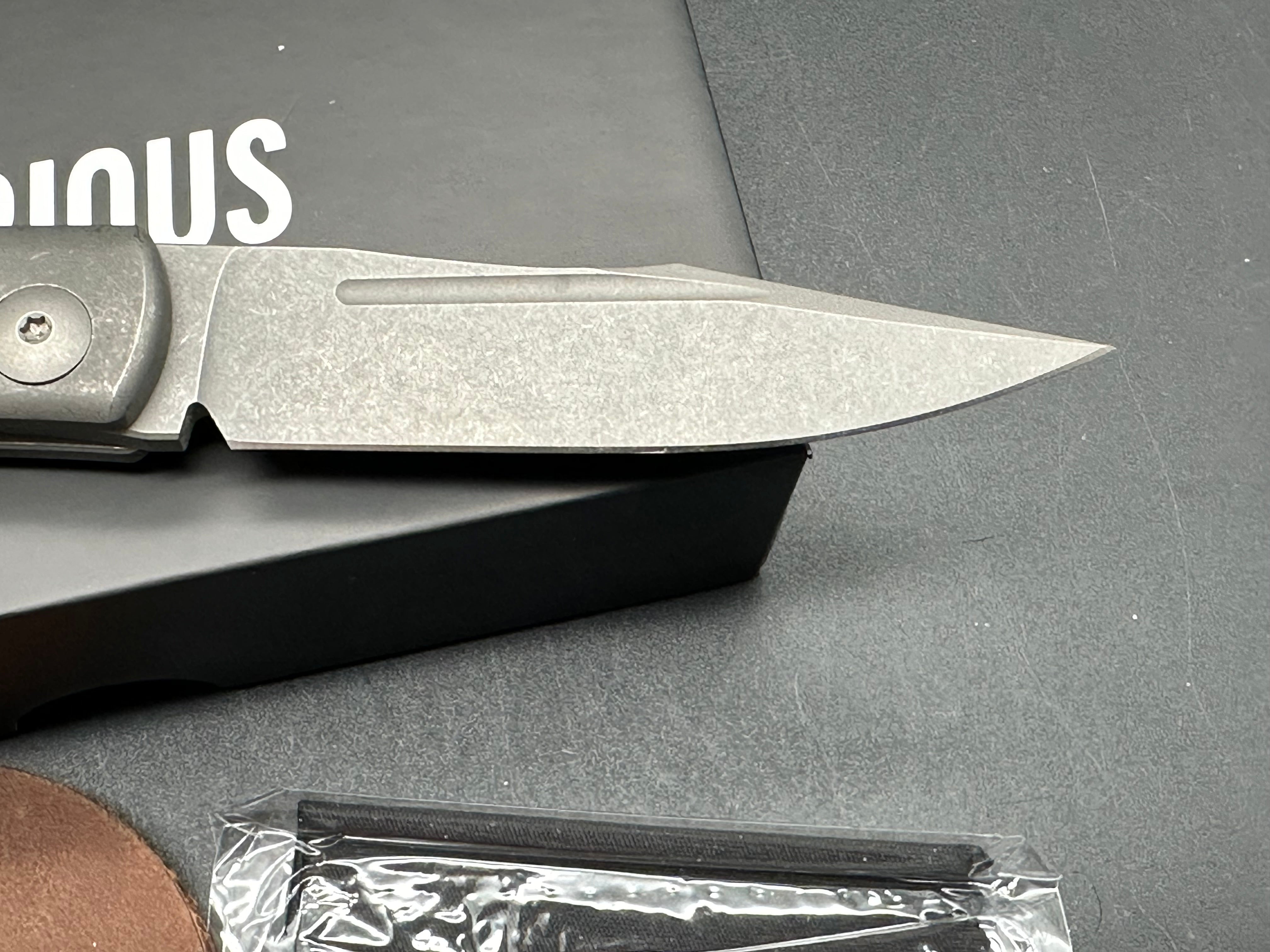 Notorious Kingpin Slip Joint Titanium M390