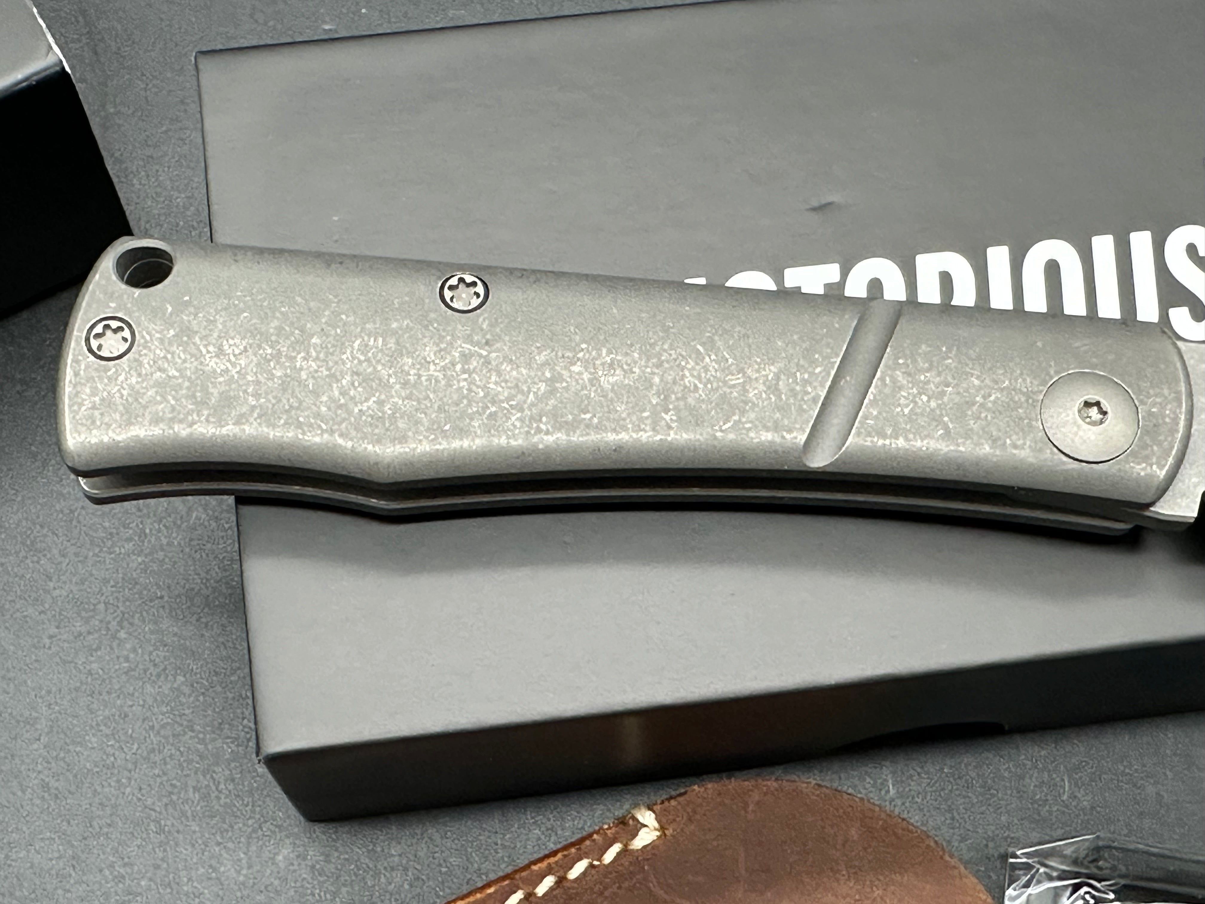 Notorious Kingpin Slip Joint Titanium M390