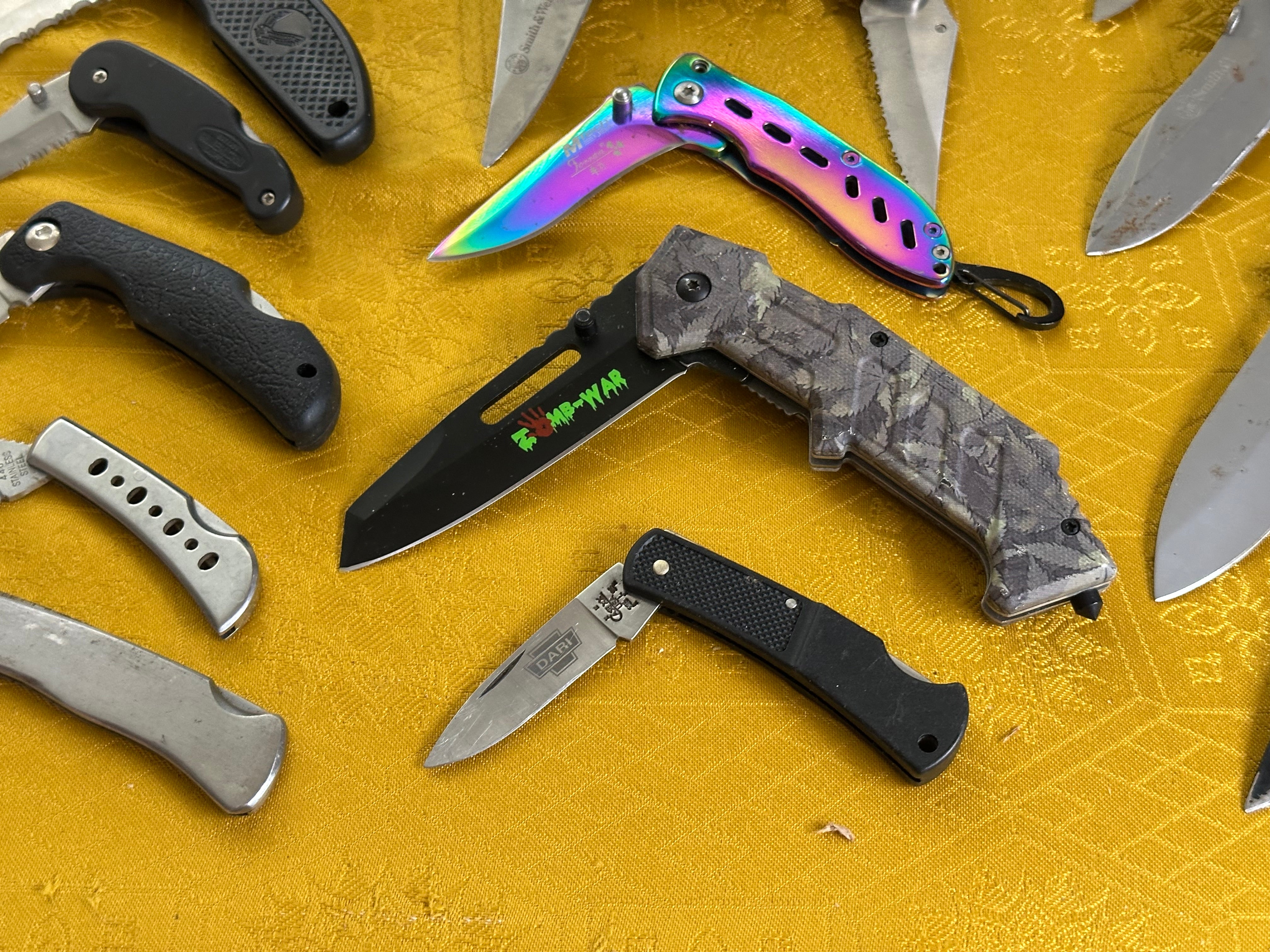 29 knife bundle various makes etc