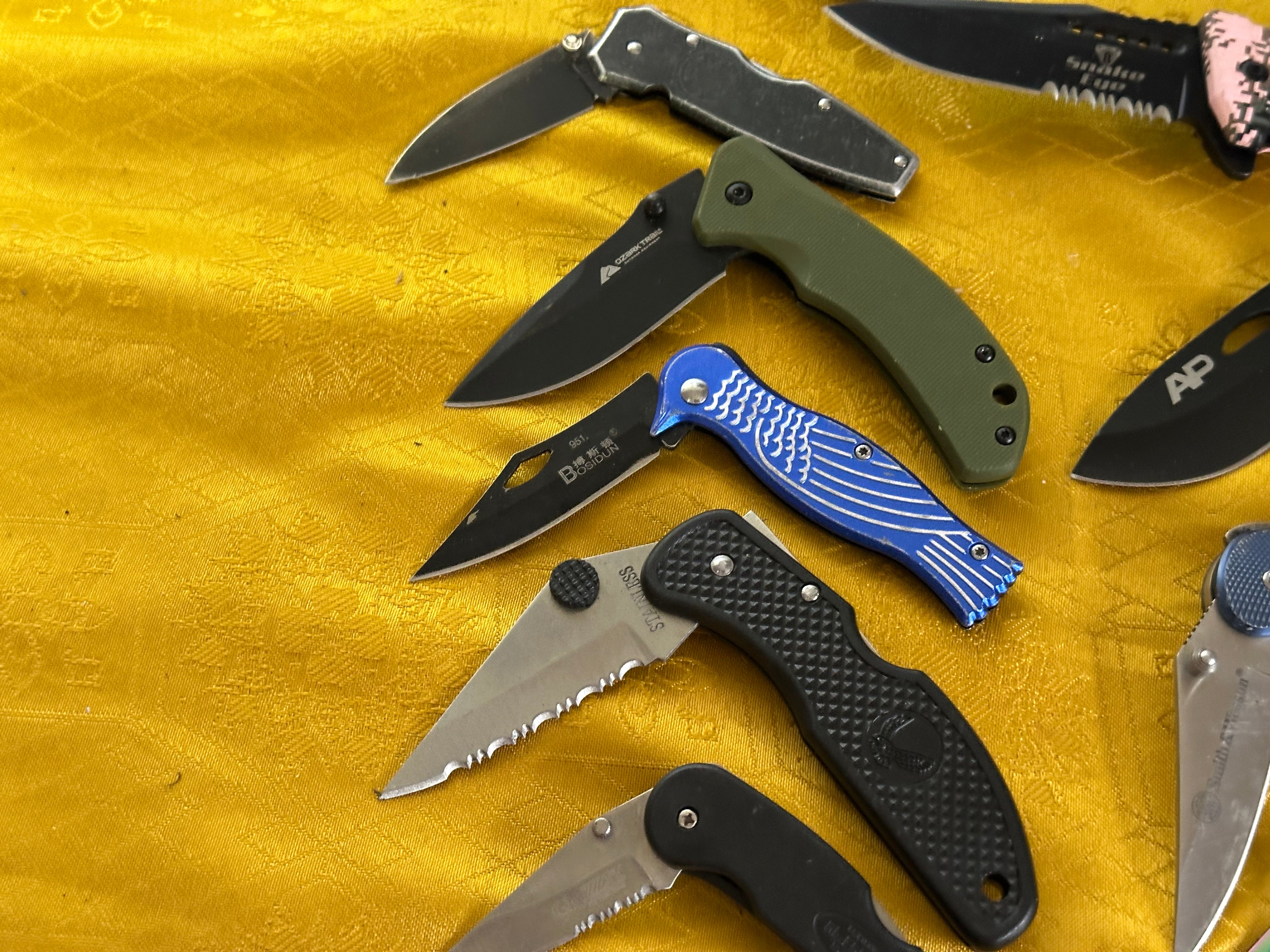 29 knife bundle various makes etc