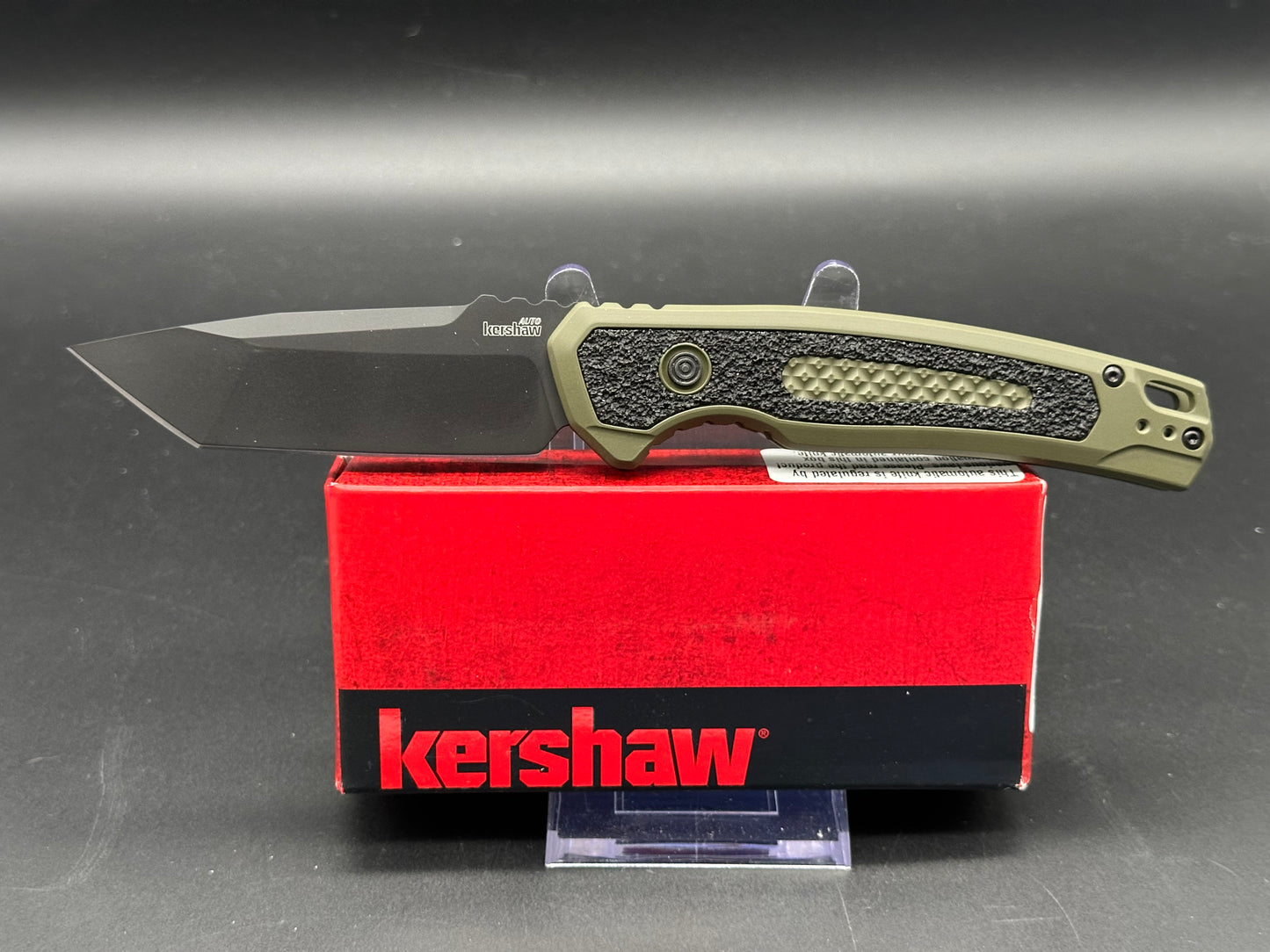 Kershaw Launch 16 Tactical Automatic Knife OD Green (3.4" Black M4)