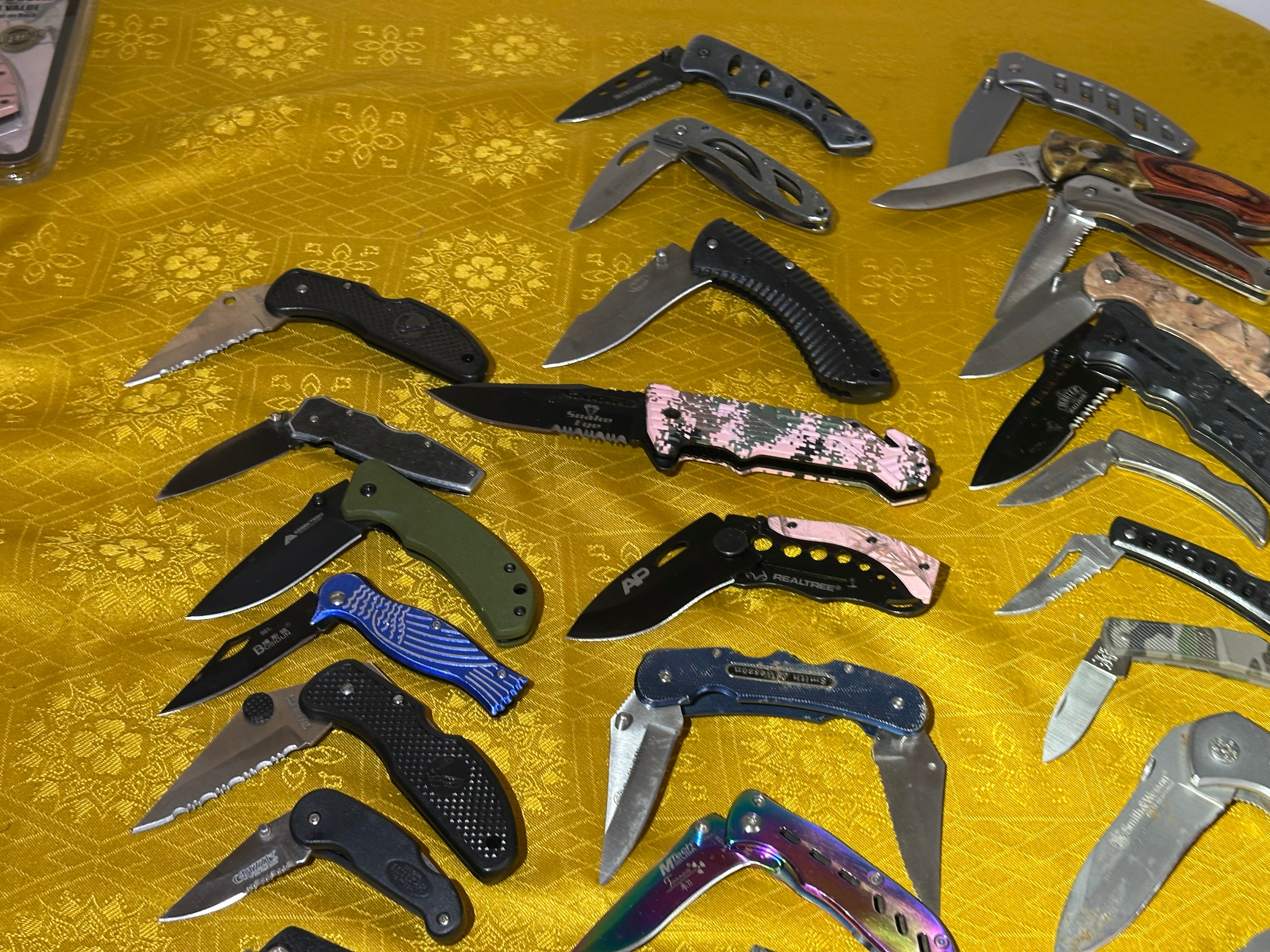 29 knife bundle various makes etc