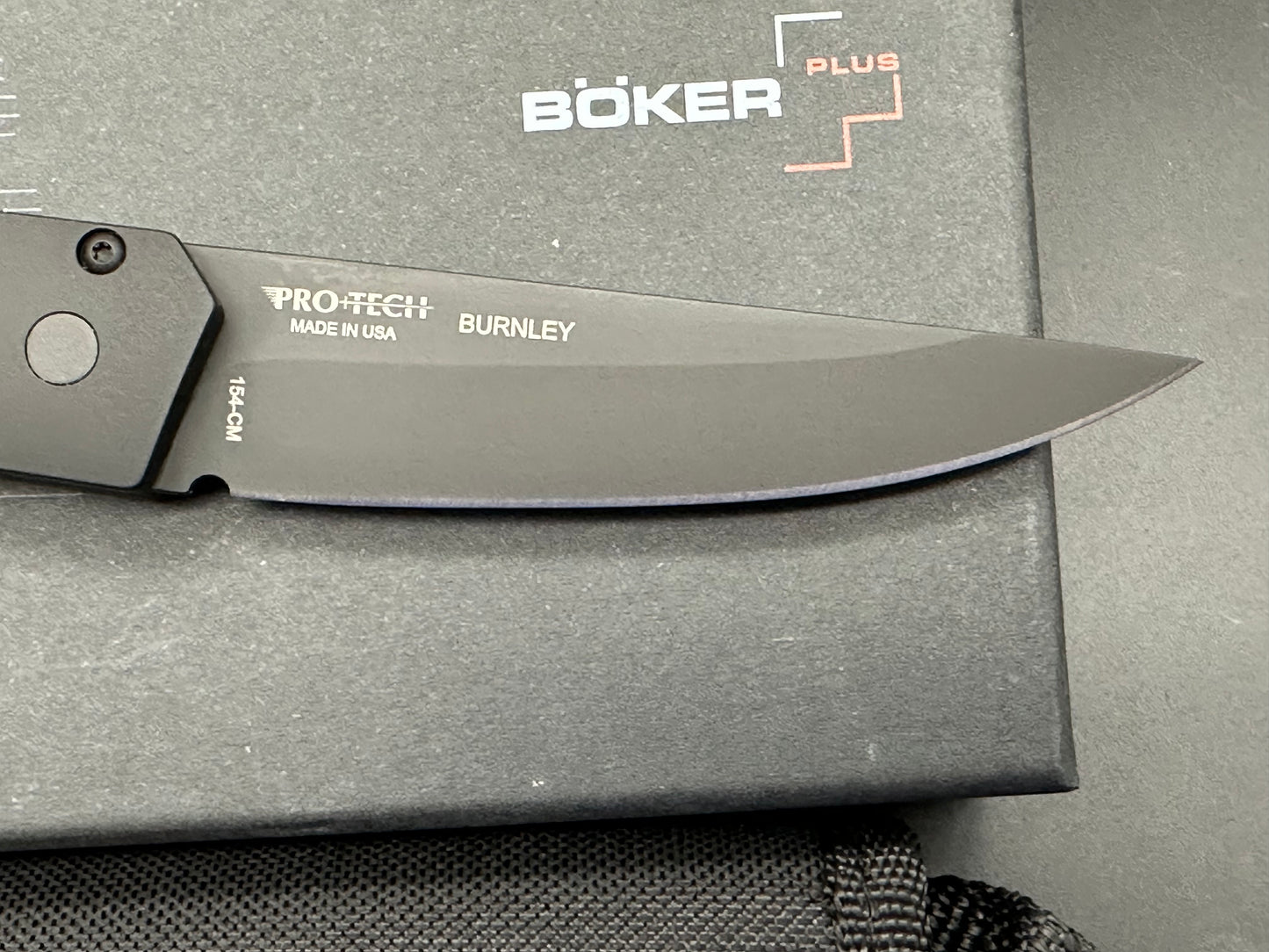 Boker Burnley Kwaiken Automatic Knife Black (3.5" Black)