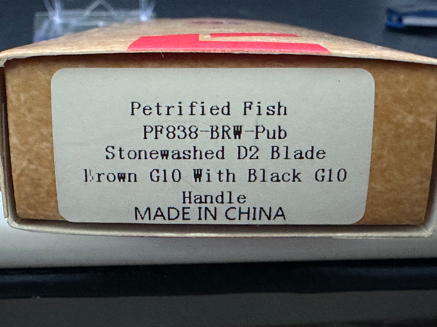 Petrified Fish PF838