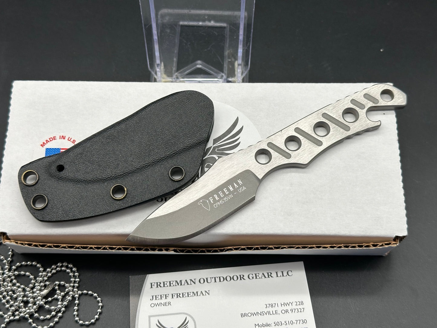 Freeman 451 Neck Knife S35VN