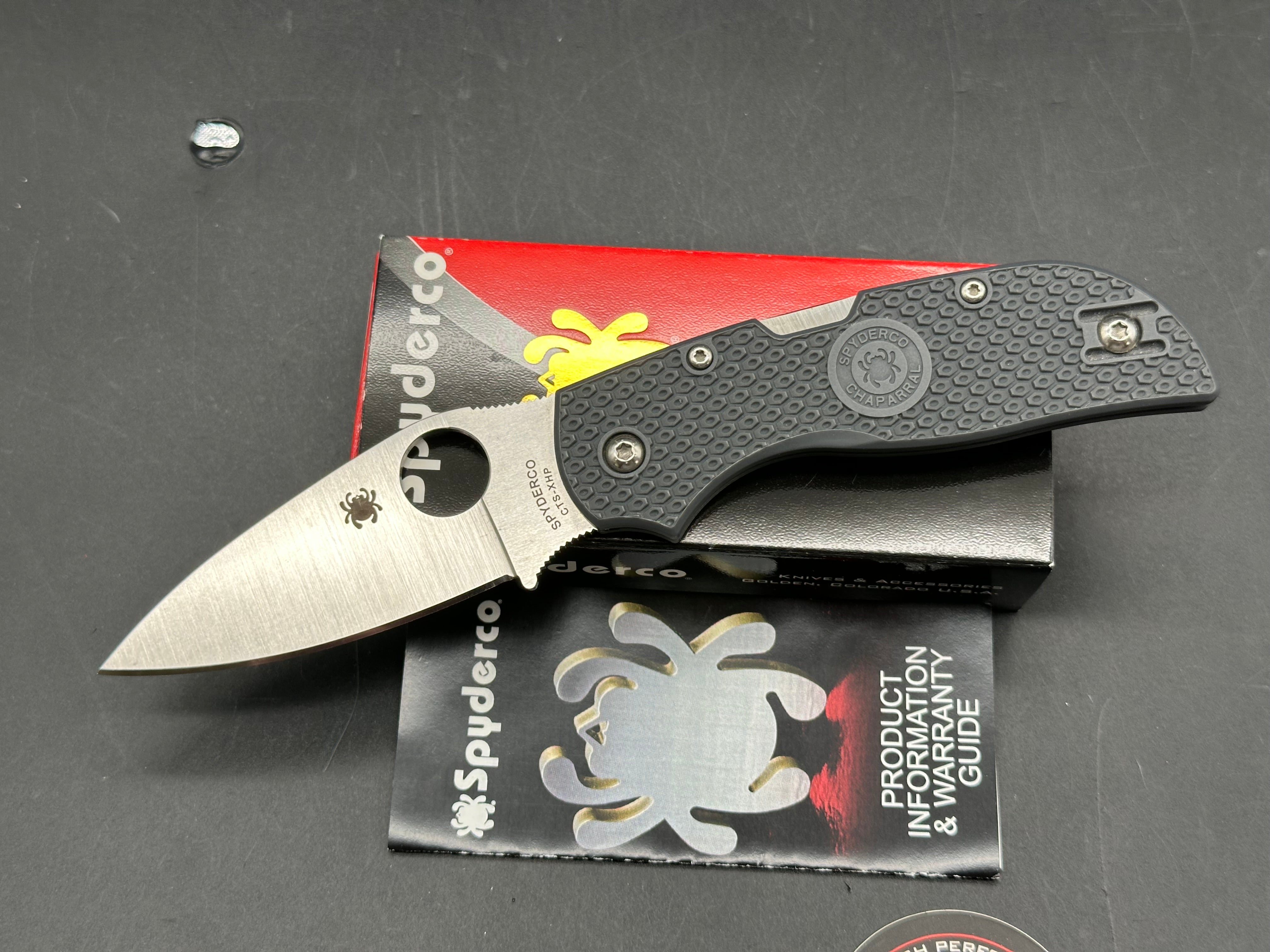 Spyderco Chaparral FRN Handle, 2.8" CTS-XHP Blade