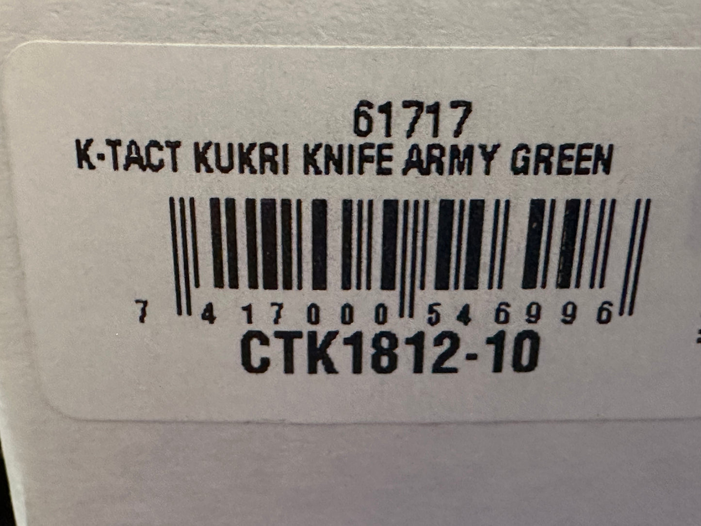 Condor Tool & Knife K-tact Kukri Knife