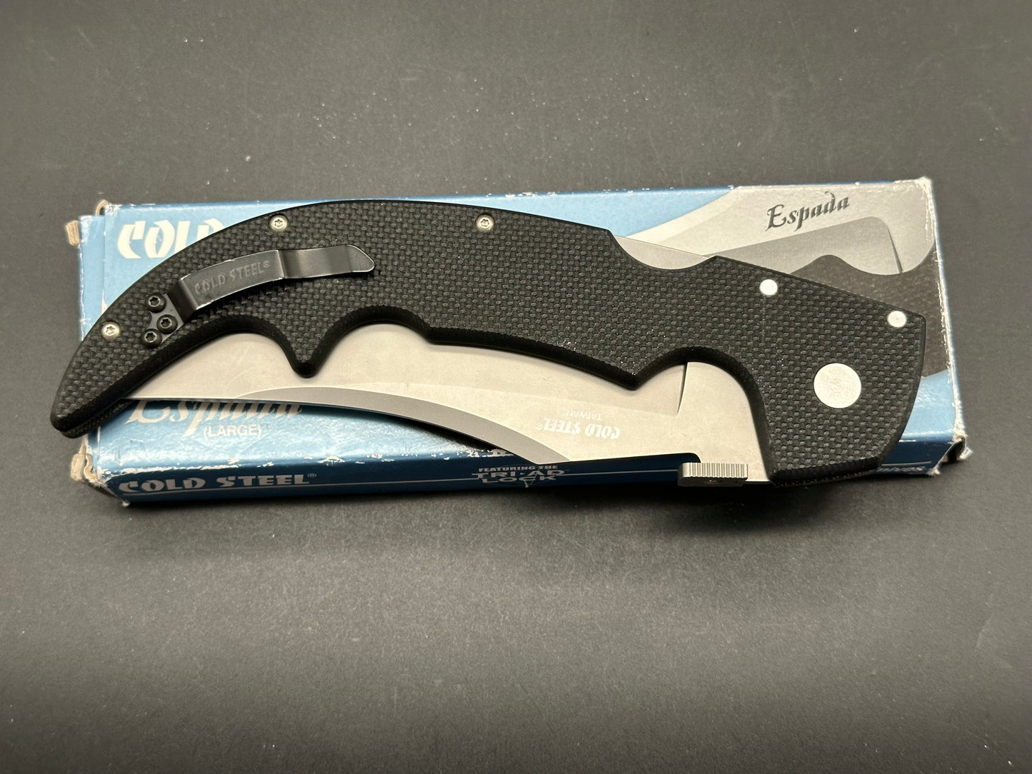 Cold Steel Espada Large Lockback Knife G-10 (5.5" AUS-10A)