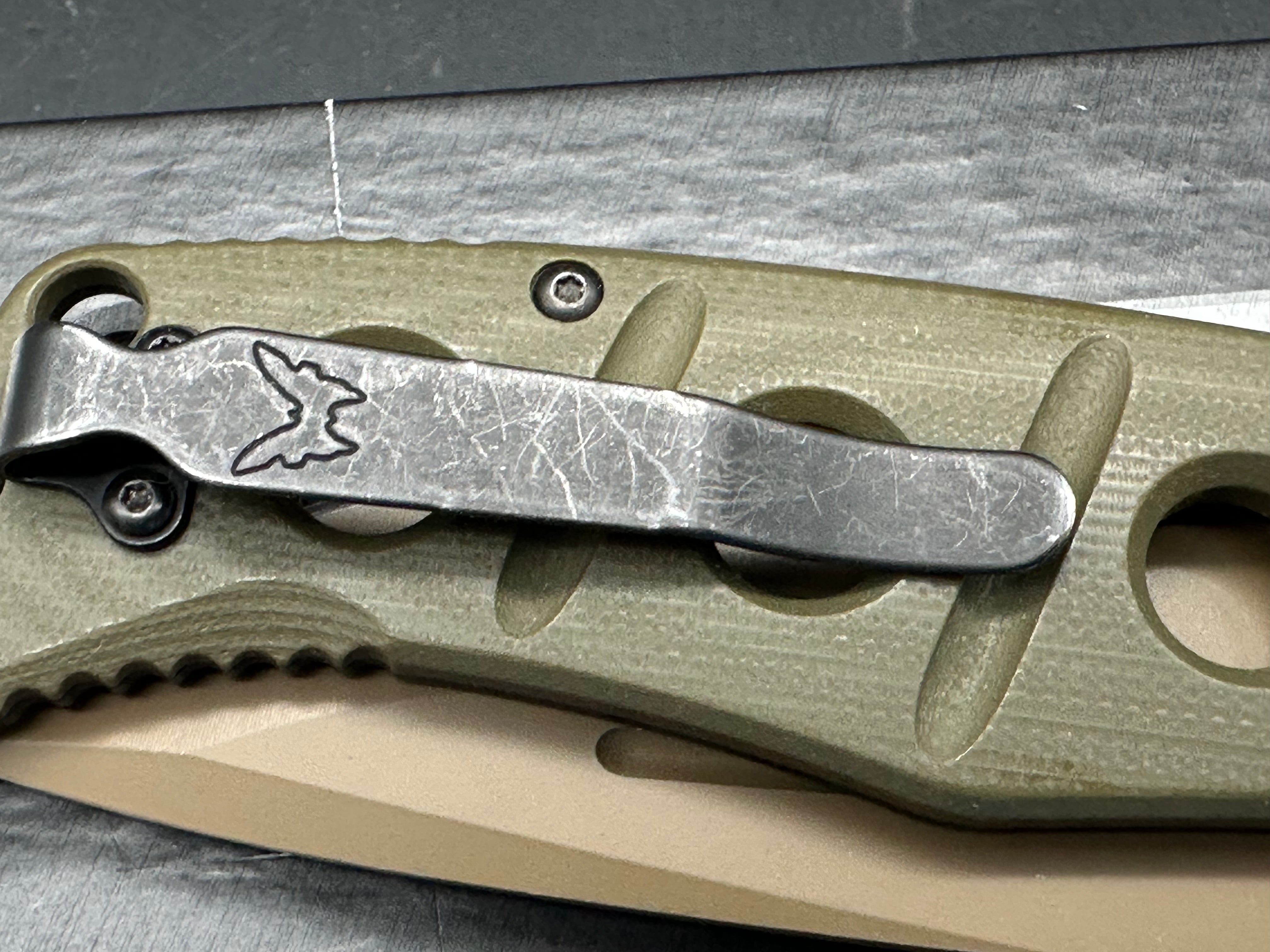 Benchmade Large Adamas First Production - Early Adamas CPM CruWear