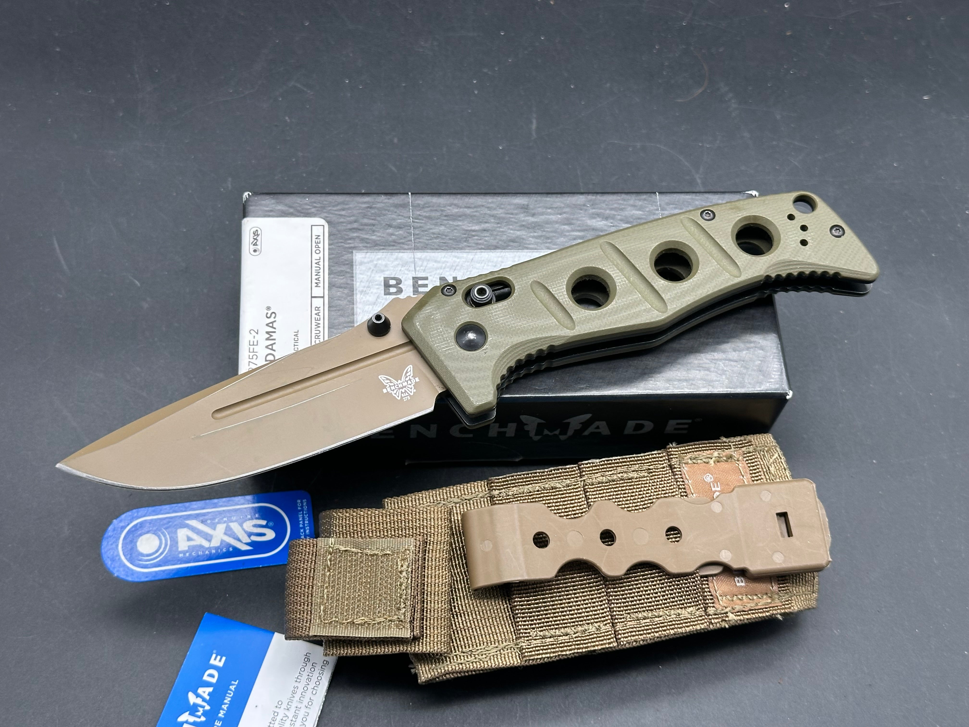 Benchmade Large Adamas First Production - Early Adamas CPM CruWear