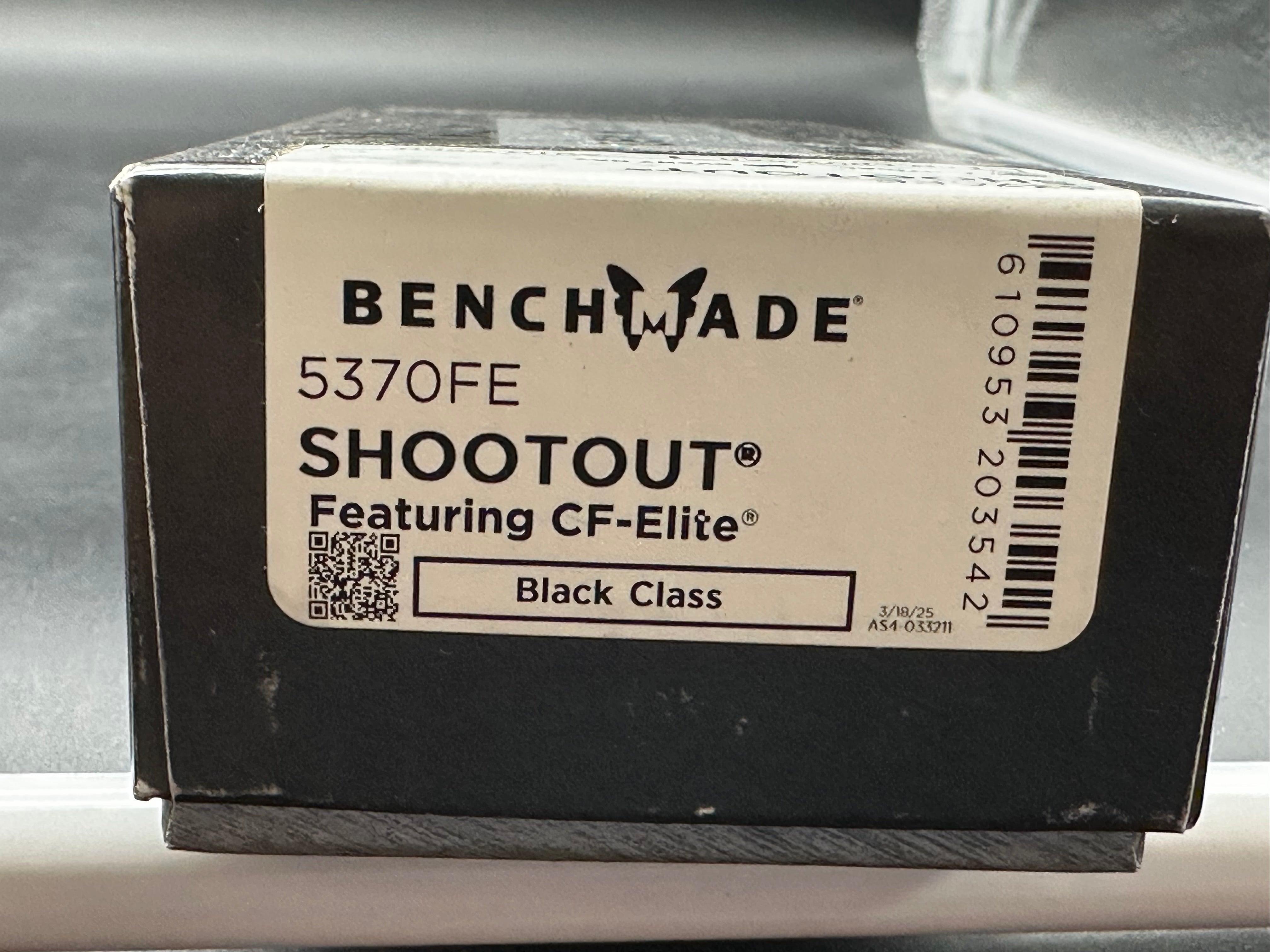 Benchmade Shootout OTF CPM CruWear