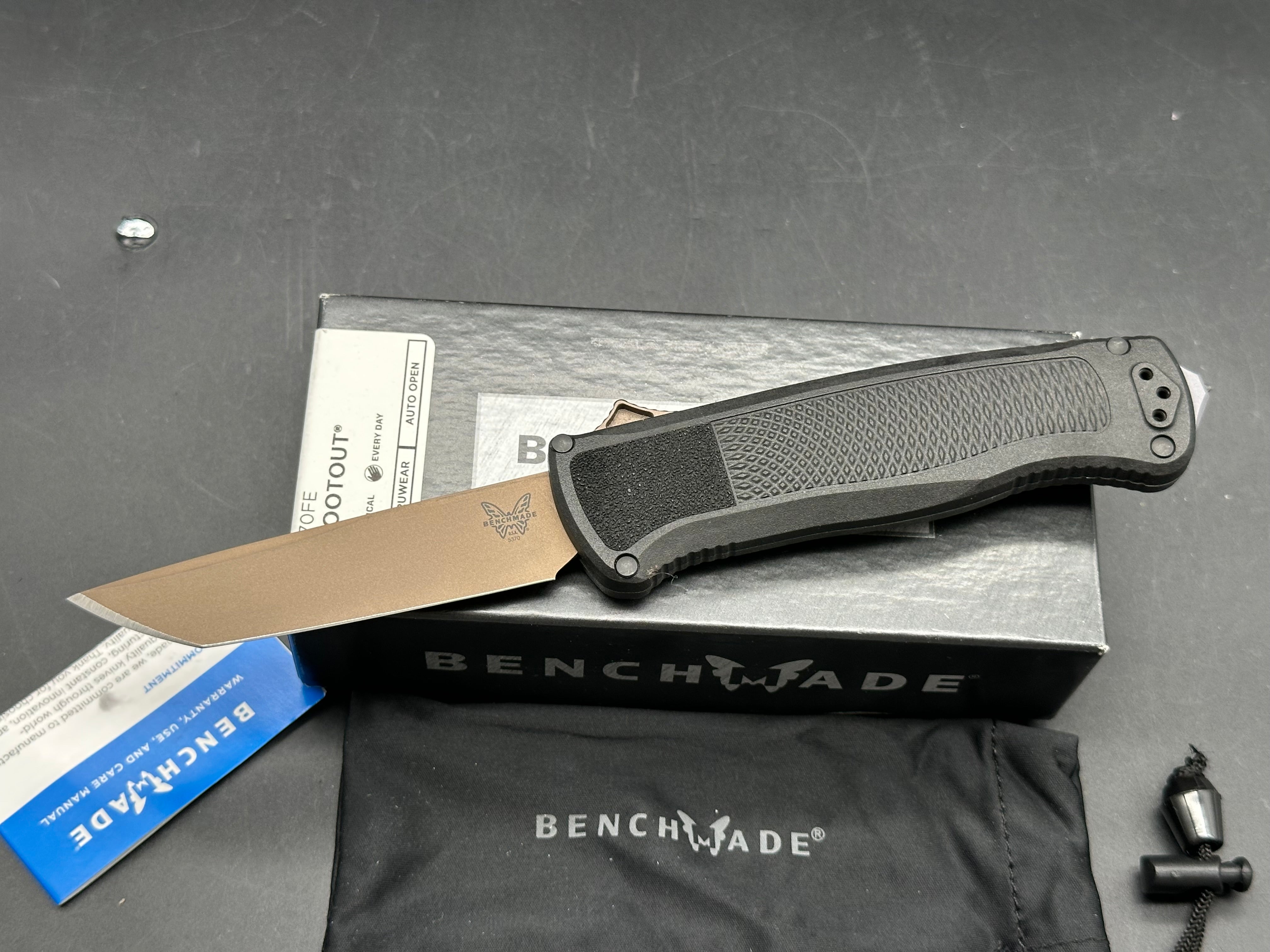 Benchmade Shootout OTF CPM CruWear