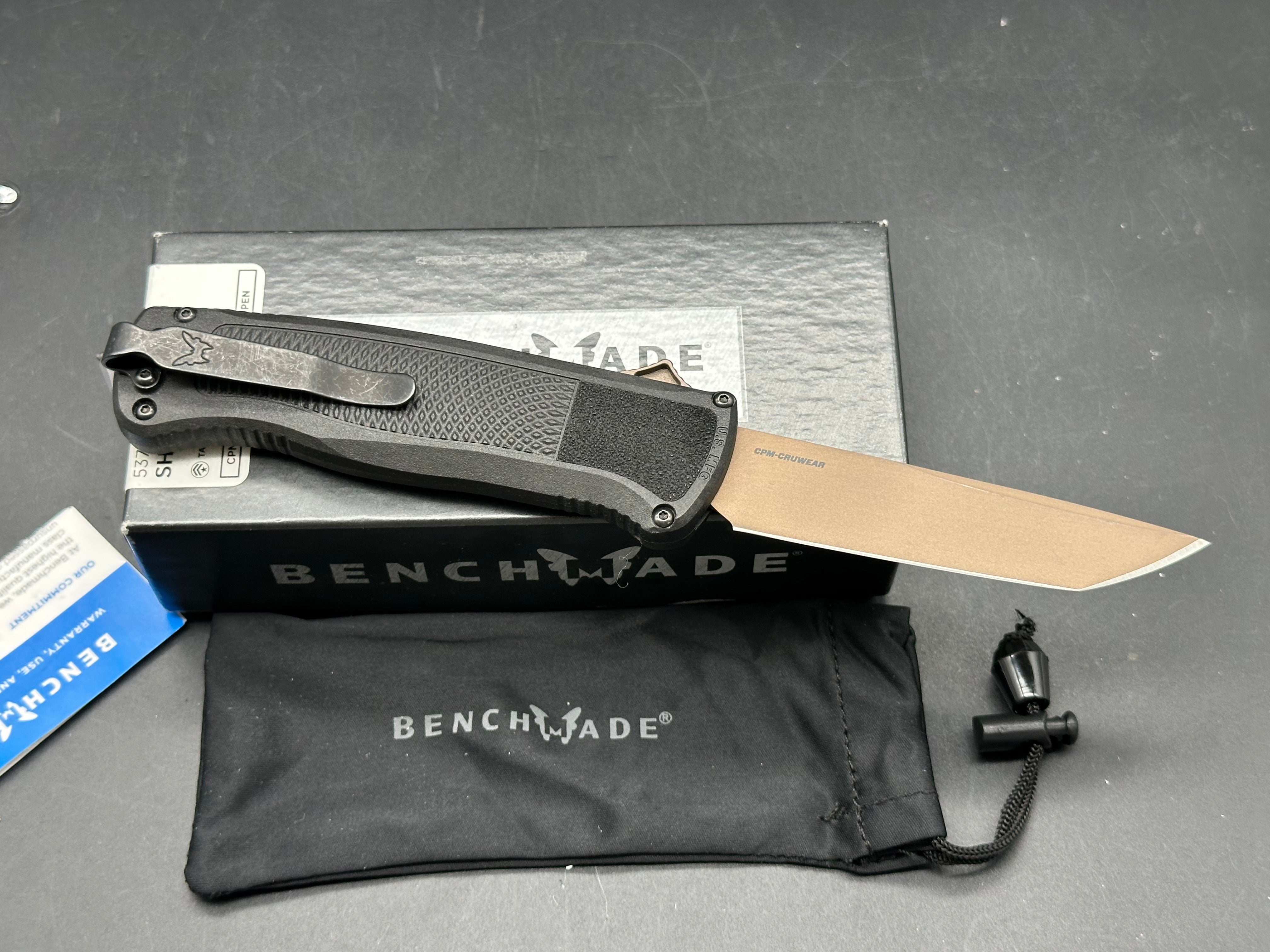 Benchmade Shootout OTF CPM CruWear