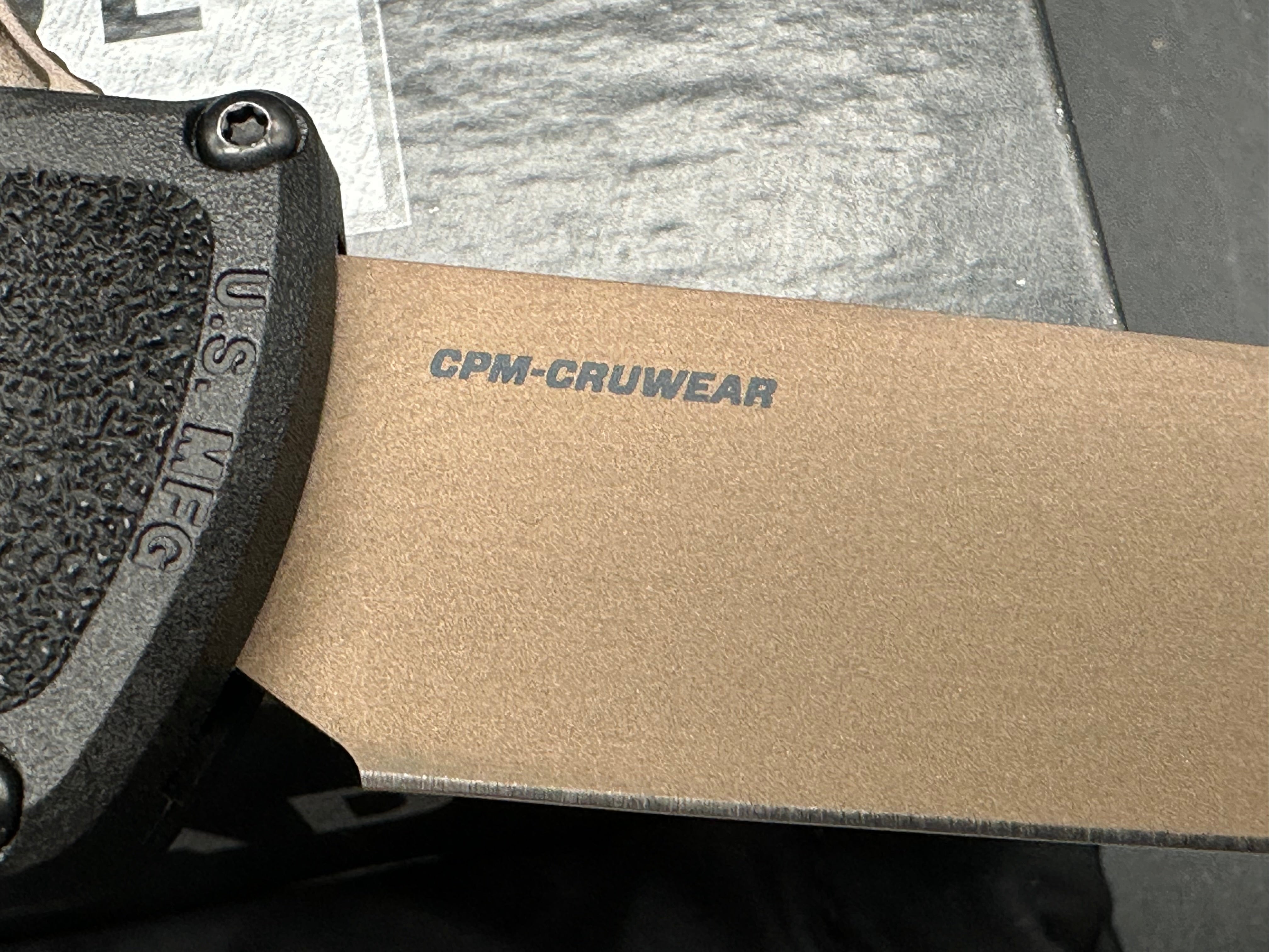 Benchmade Shootout OTF CPM CruWear