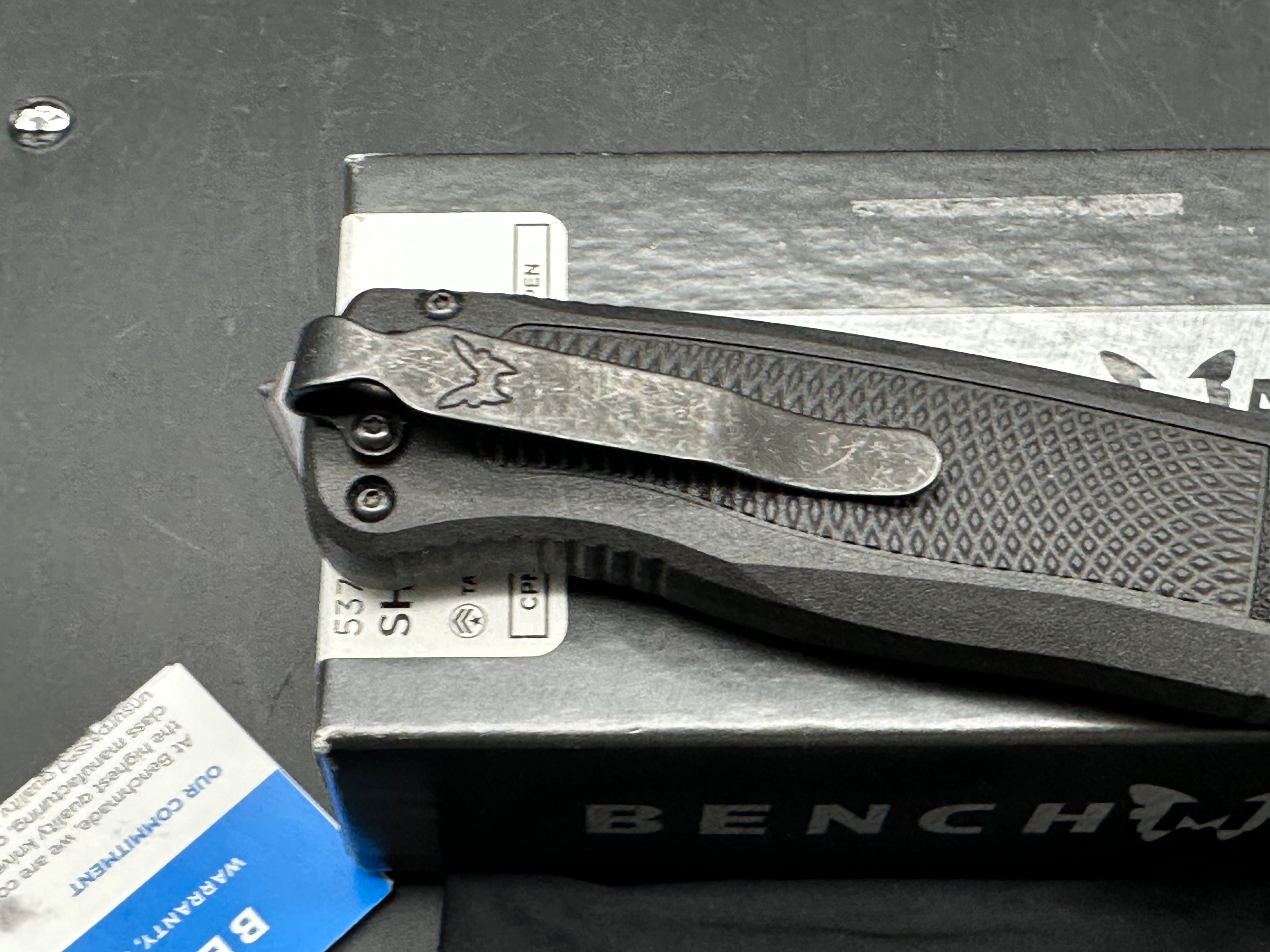 Benchmade Shootout OTF CPM CruWear