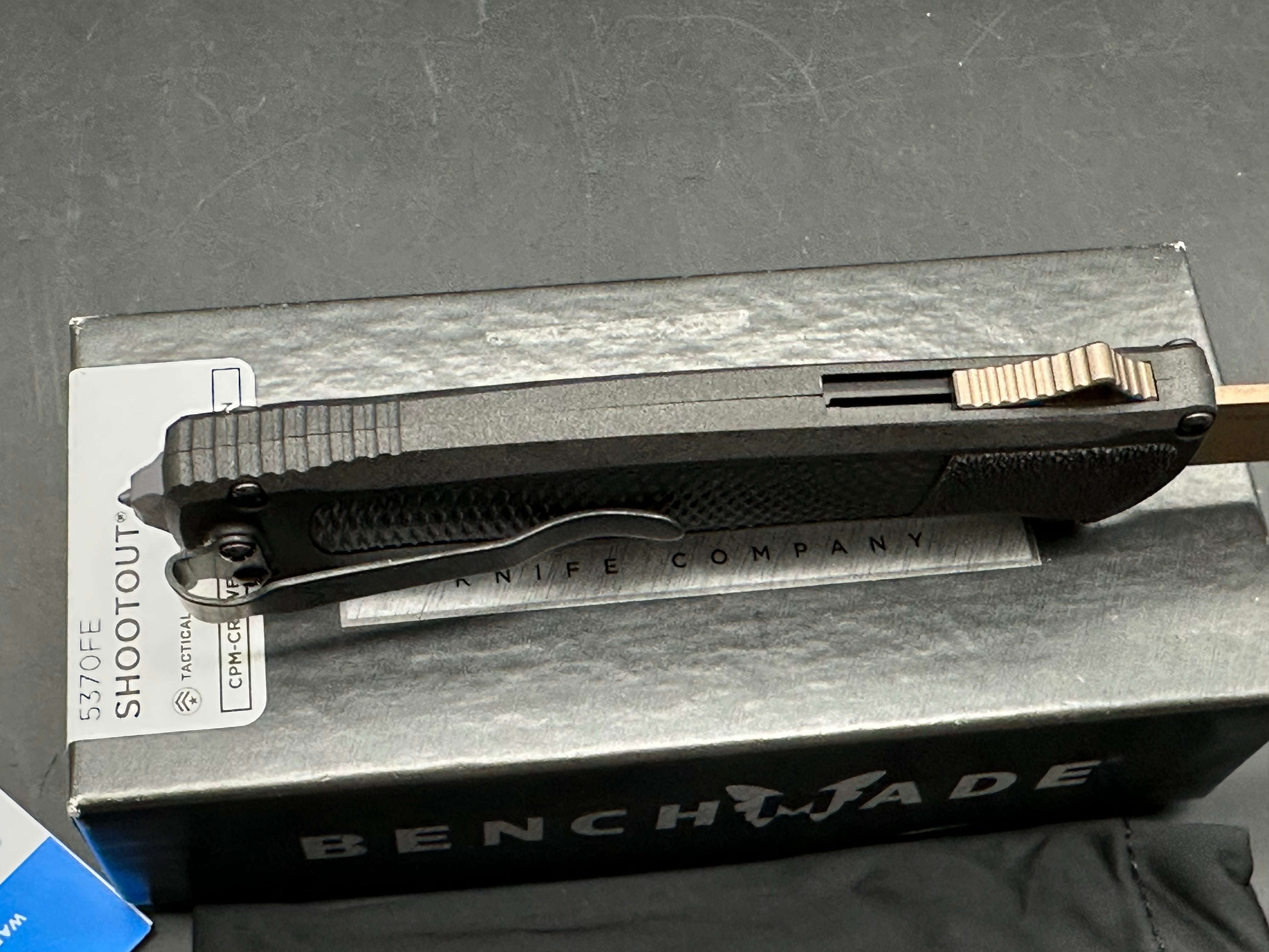 Benchmade Shootout OTF CPM CruWear