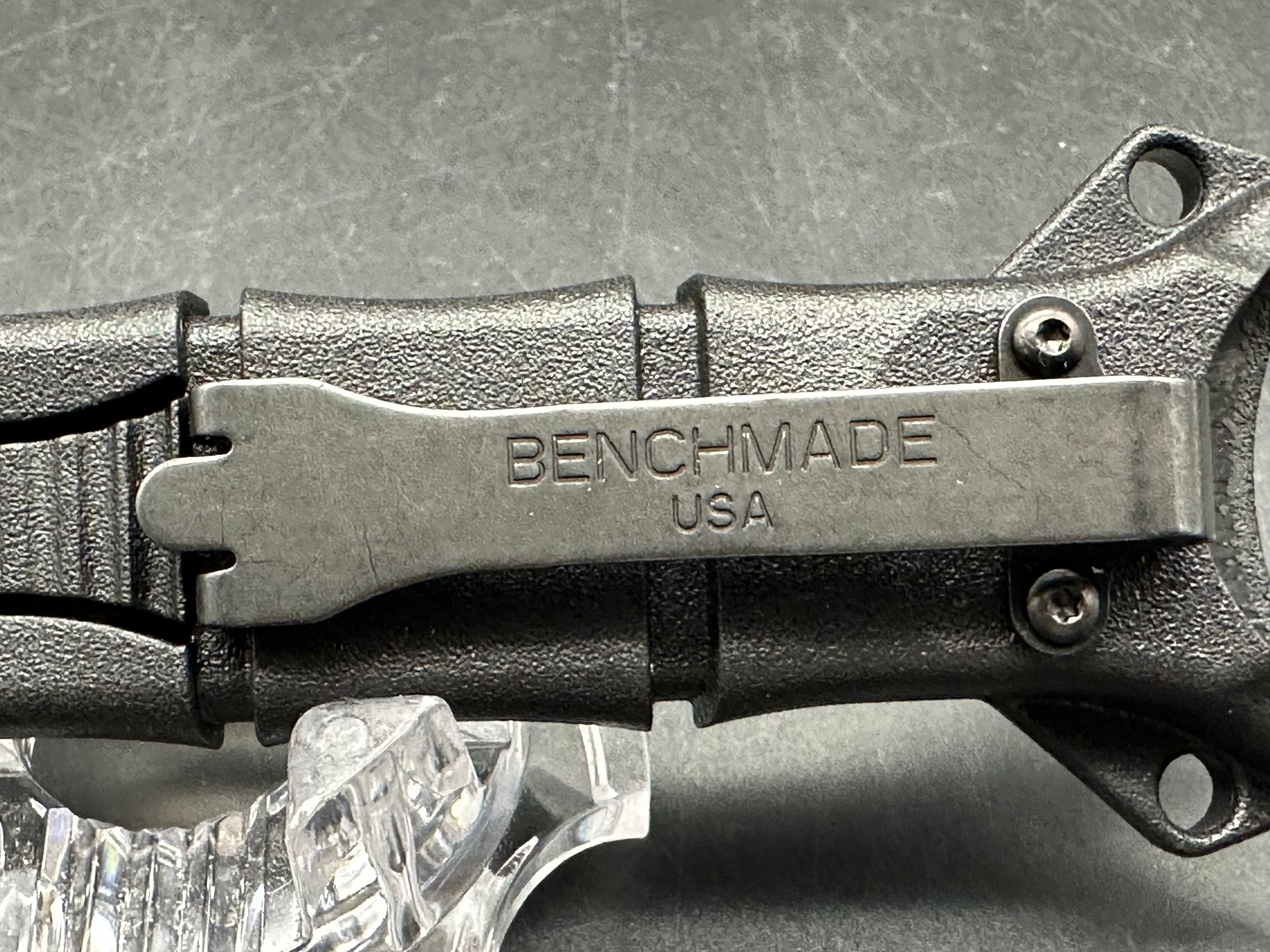 Benchmade SOCP 176BK Fixed Blade -Black Finished (3.22" DE) 440 Stainless Steel Blade