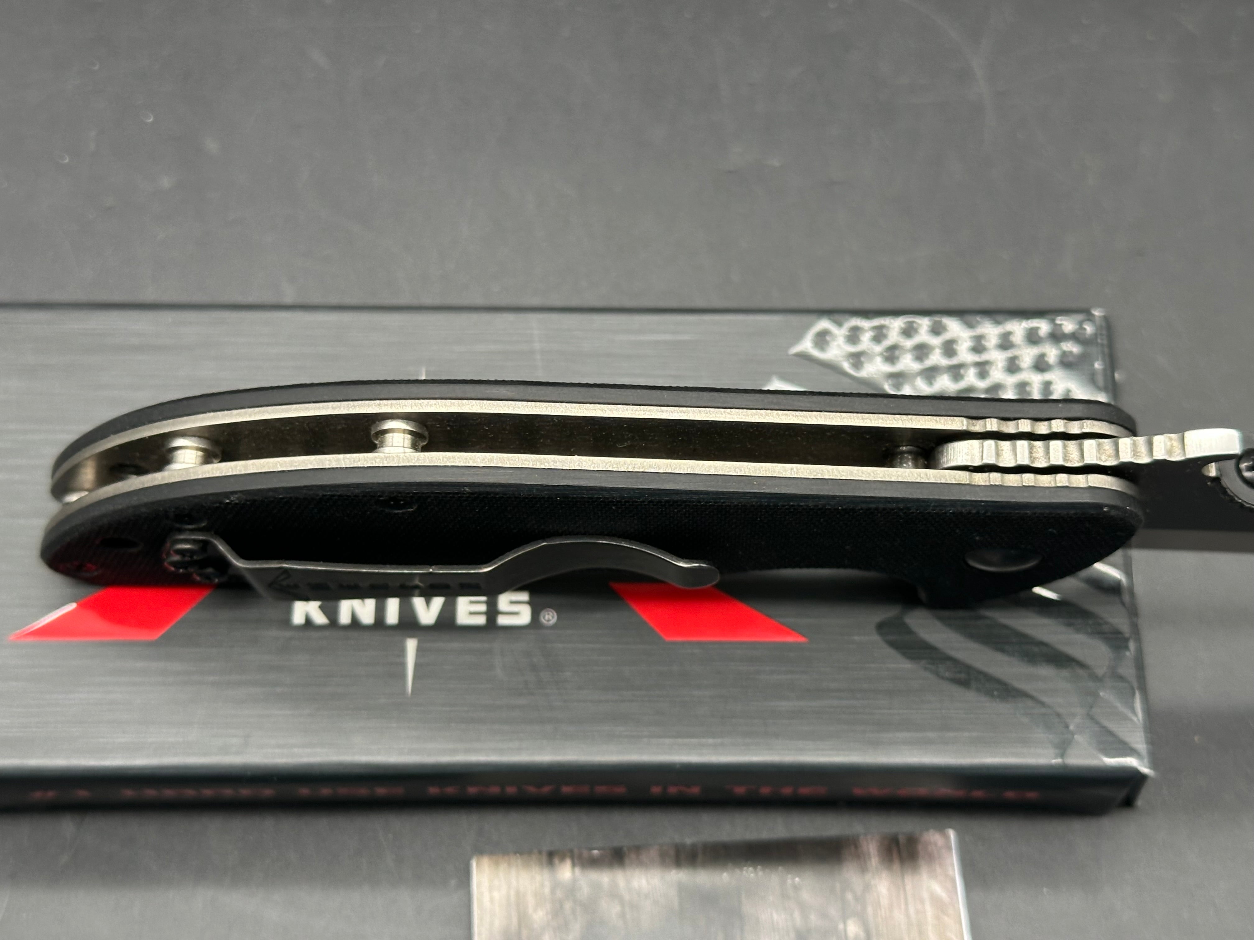Emerson Iron Dragon liner lock black G10 154CM