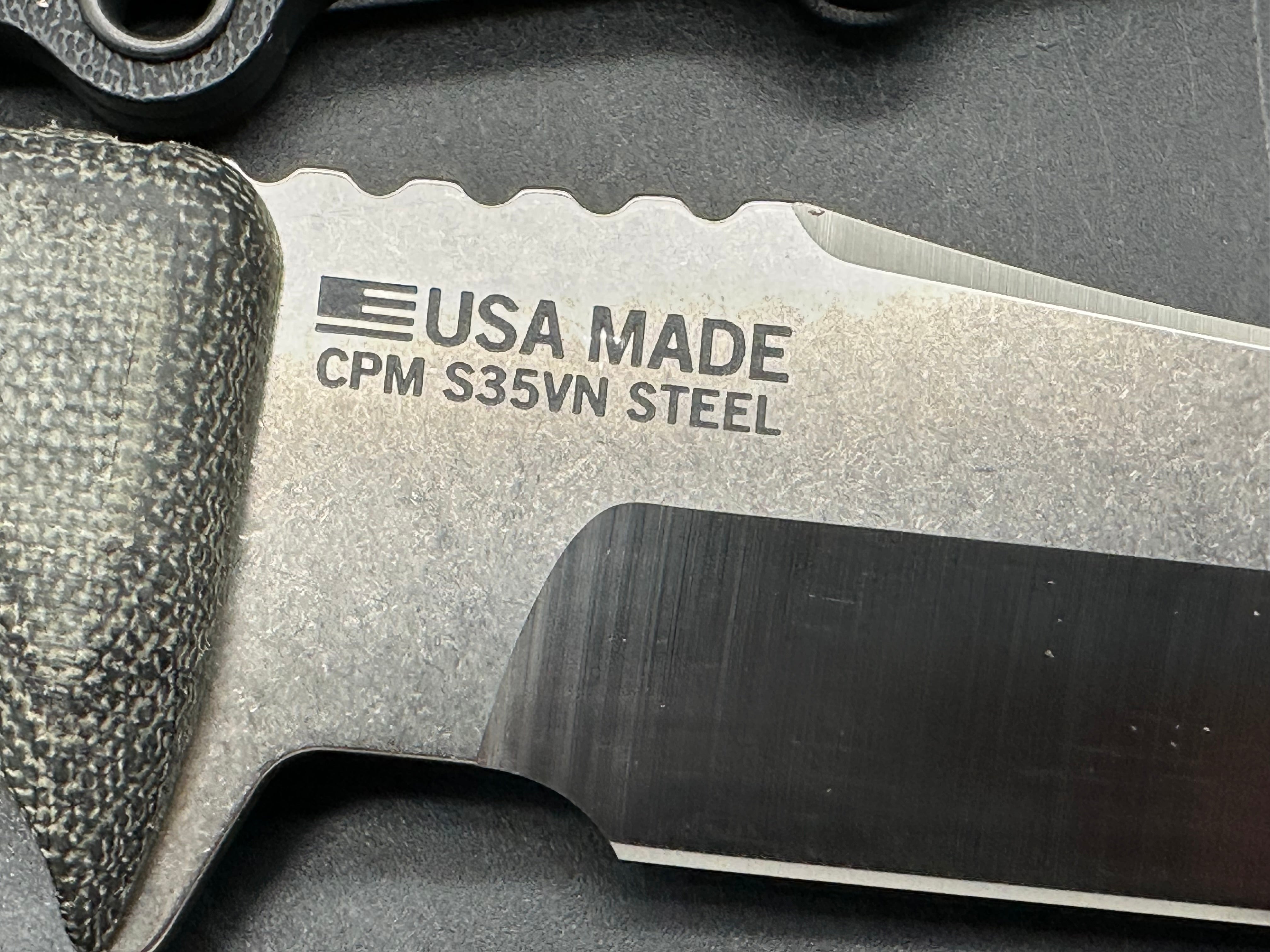 SOG Pillar OD Green Canvas Micarta (5" Satin DP) CPM-S35VN Blade, No Tek-Lok