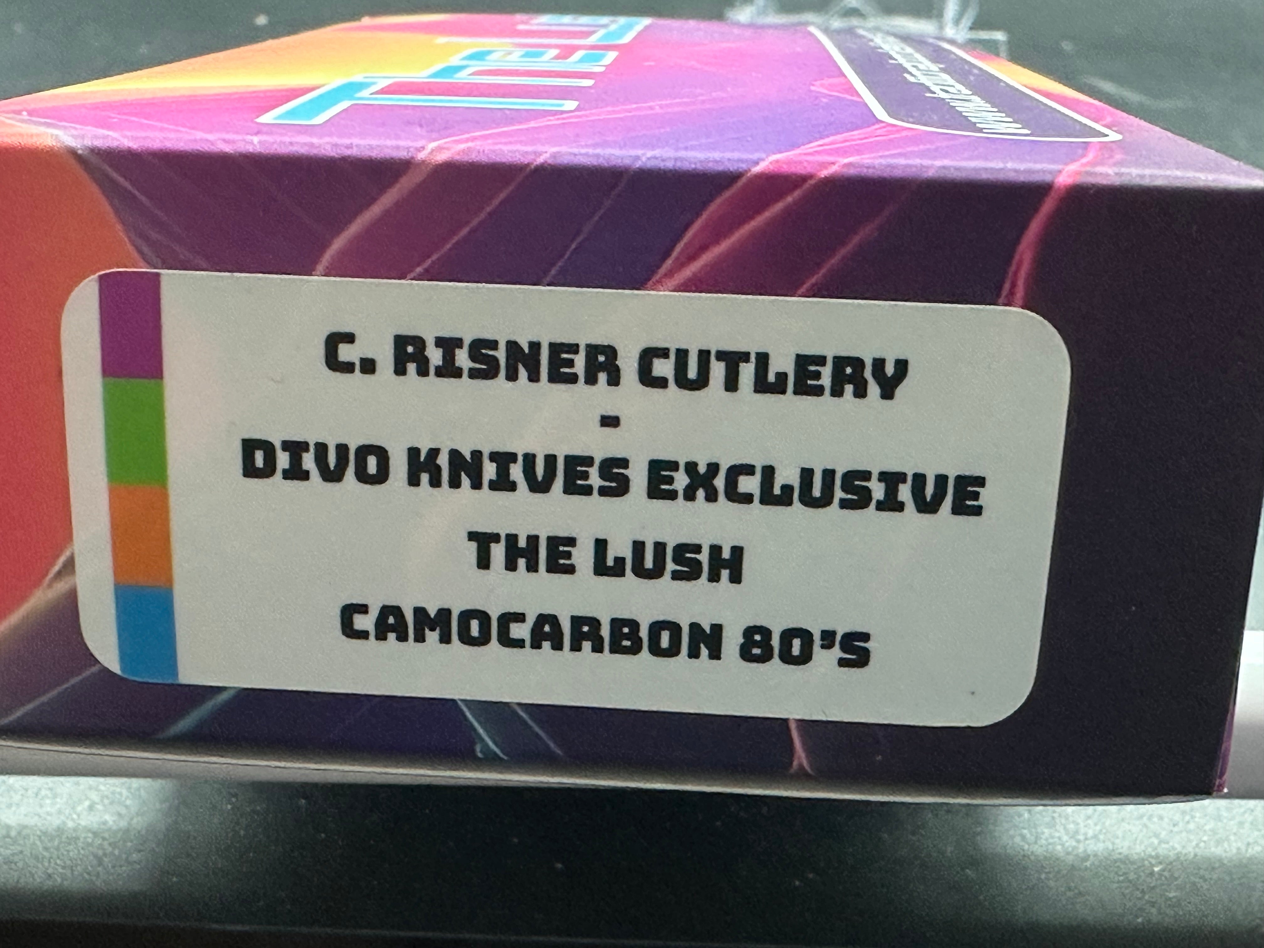 Divo Knives Lush CamoCarbon 80's