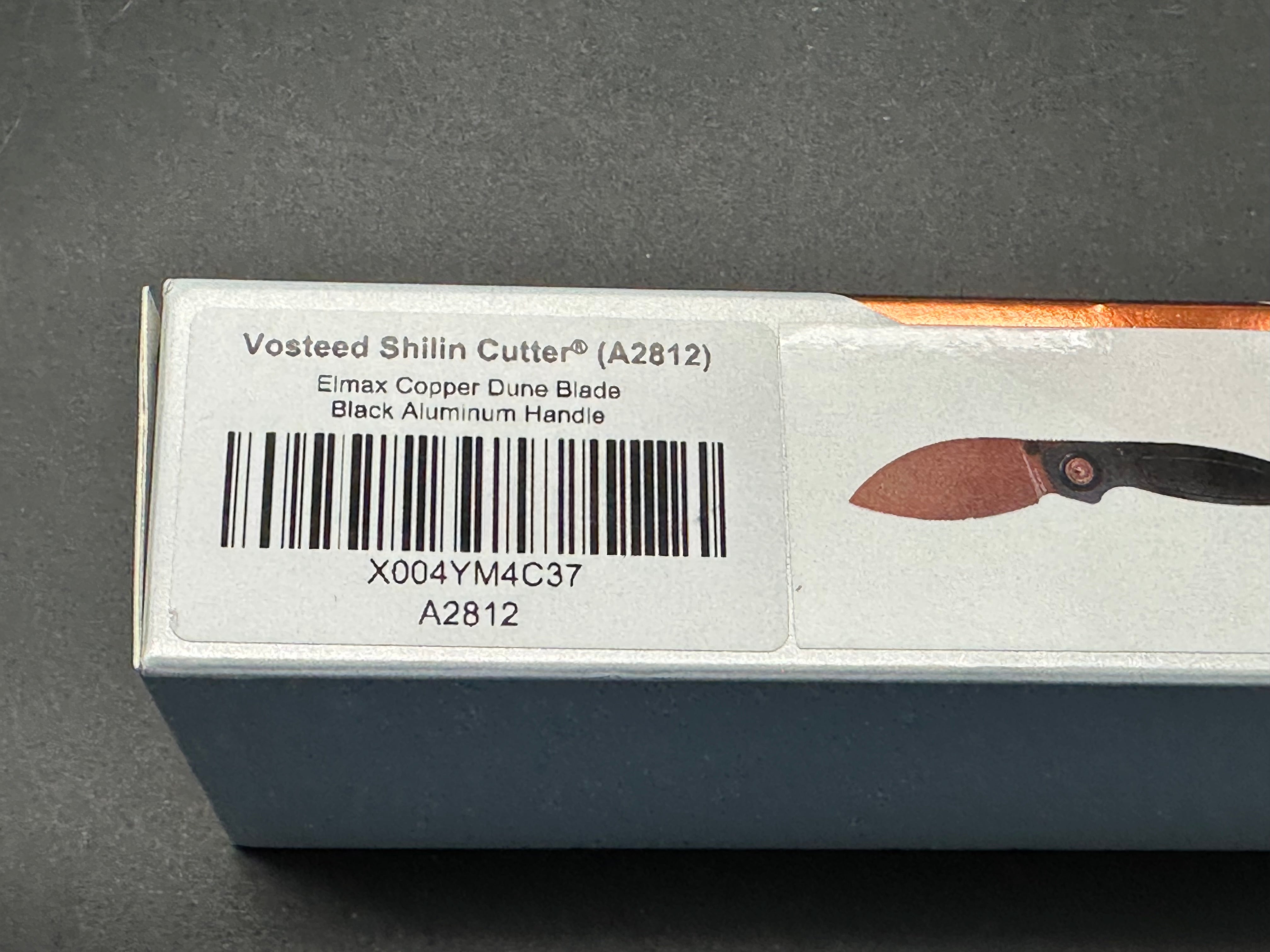 Vosteed Shilin Cutter® - Vanchor Lock® (2.90" Elmax Blade & Aluminum Handle)