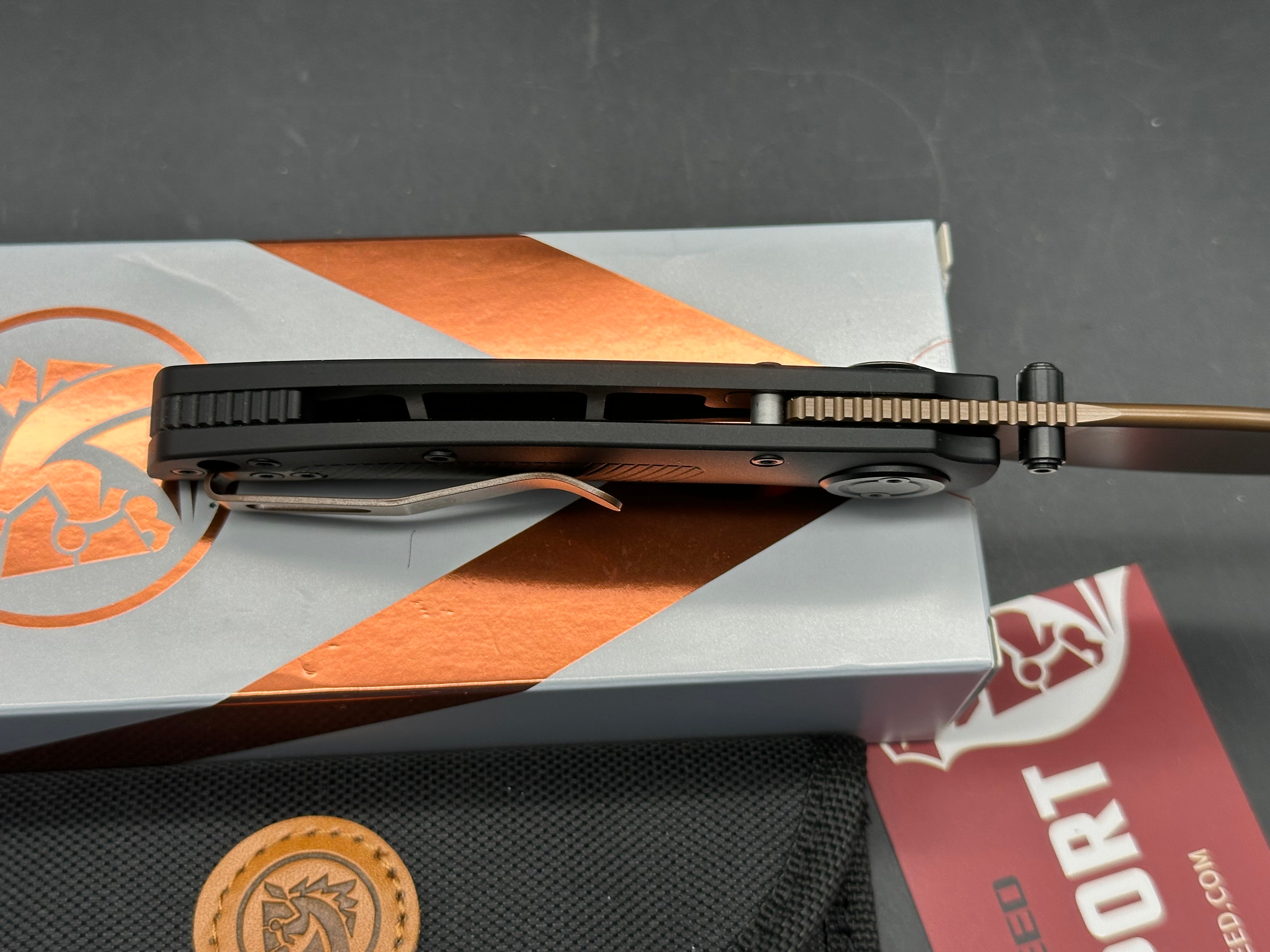 Vosteed Shilin Cutter® - Vanchor Lock® (2.90" Elmax Blade & Aluminum Handle)
