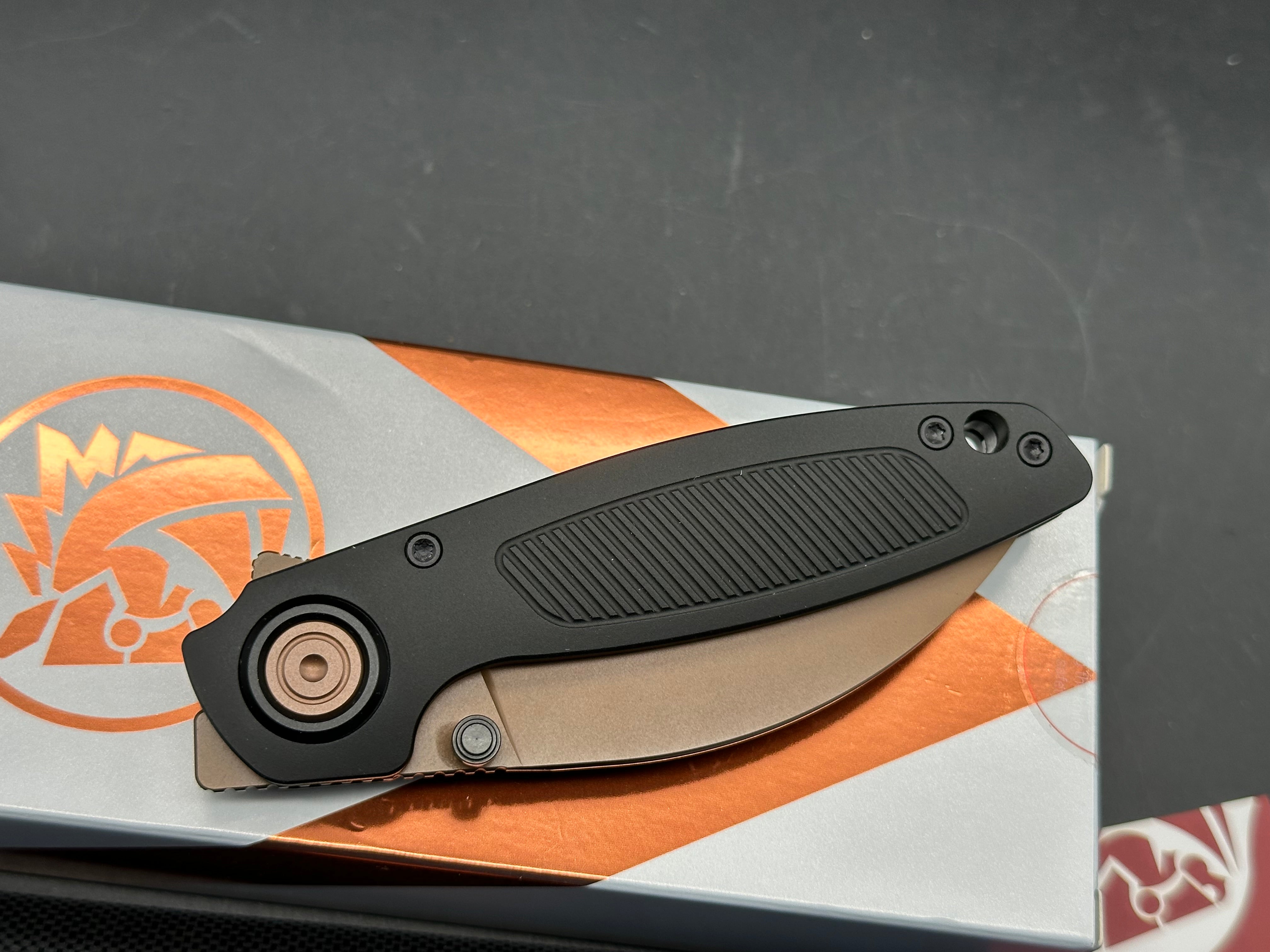 Vosteed Shilin Cutter® - Vanchor Lock® (2.90" Elmax Blade & Aluminum Handle)
