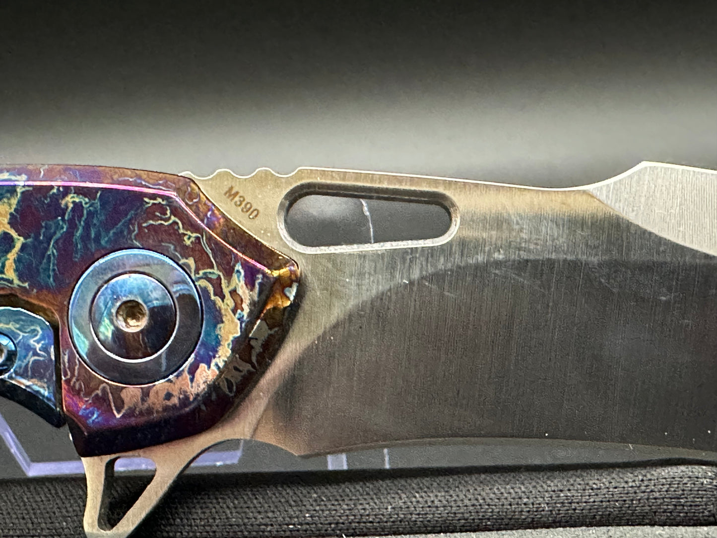 Olamic Cutlery wayfarer 247 harpoon entropic finish