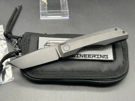 Vero Impulse Mini (2nd Run) - #741, M390 Blade, Full Blackwash Ti