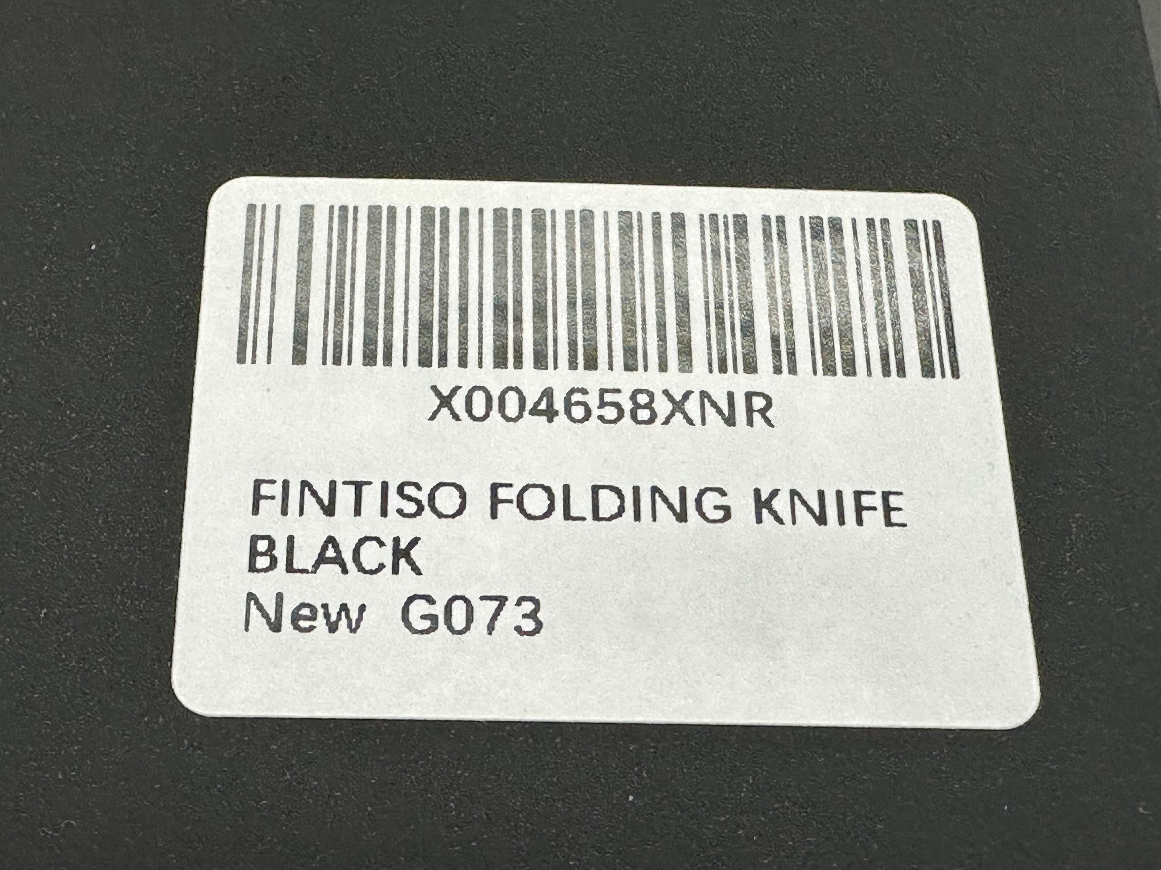 Fintiso Apollo Pocket Knife, 3.3" 14C28N Blade G10 Handle