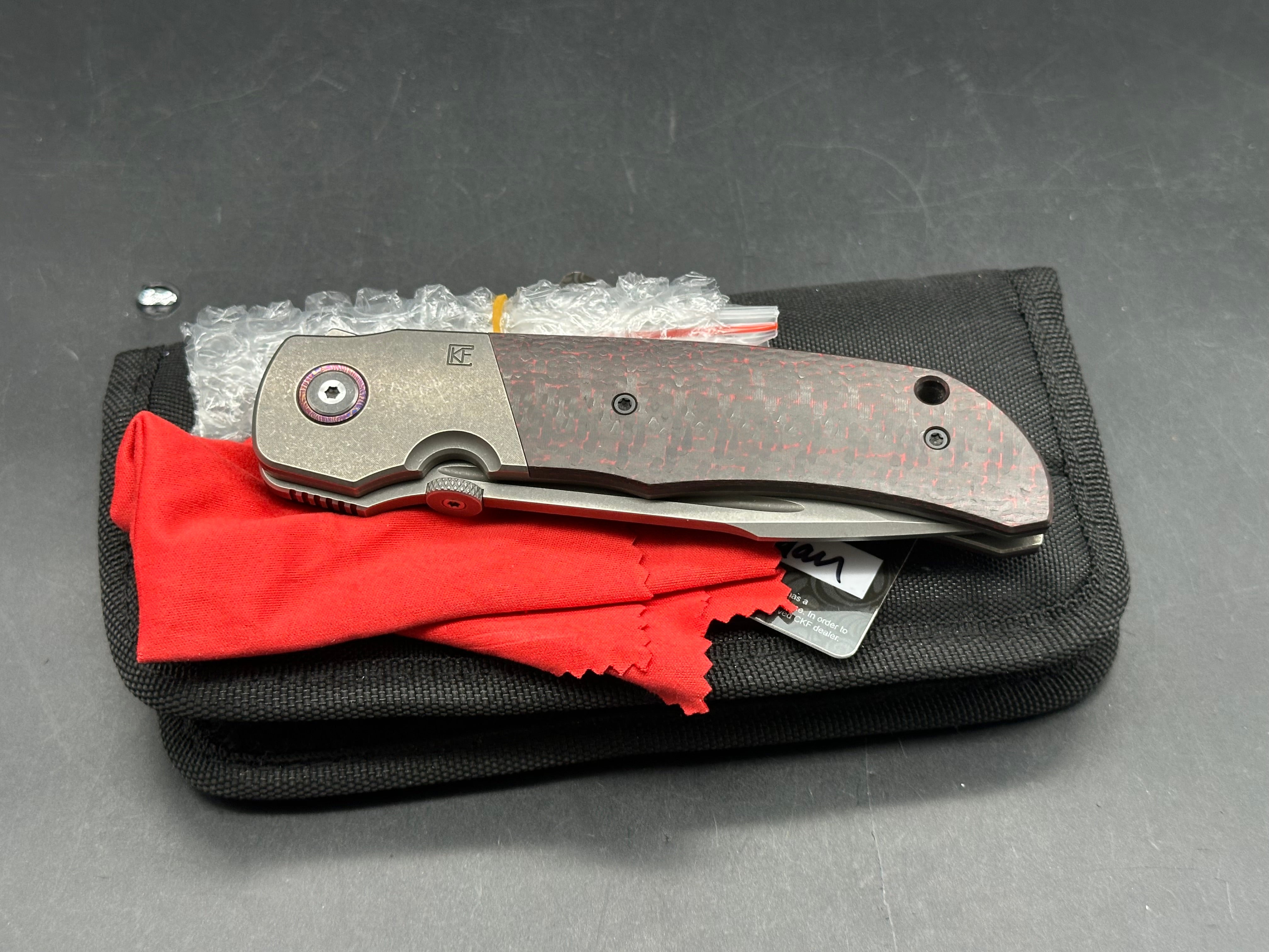 Custom Knife Factory (CKF) Terzuola Eagle Rock designed by Bob Terzuola