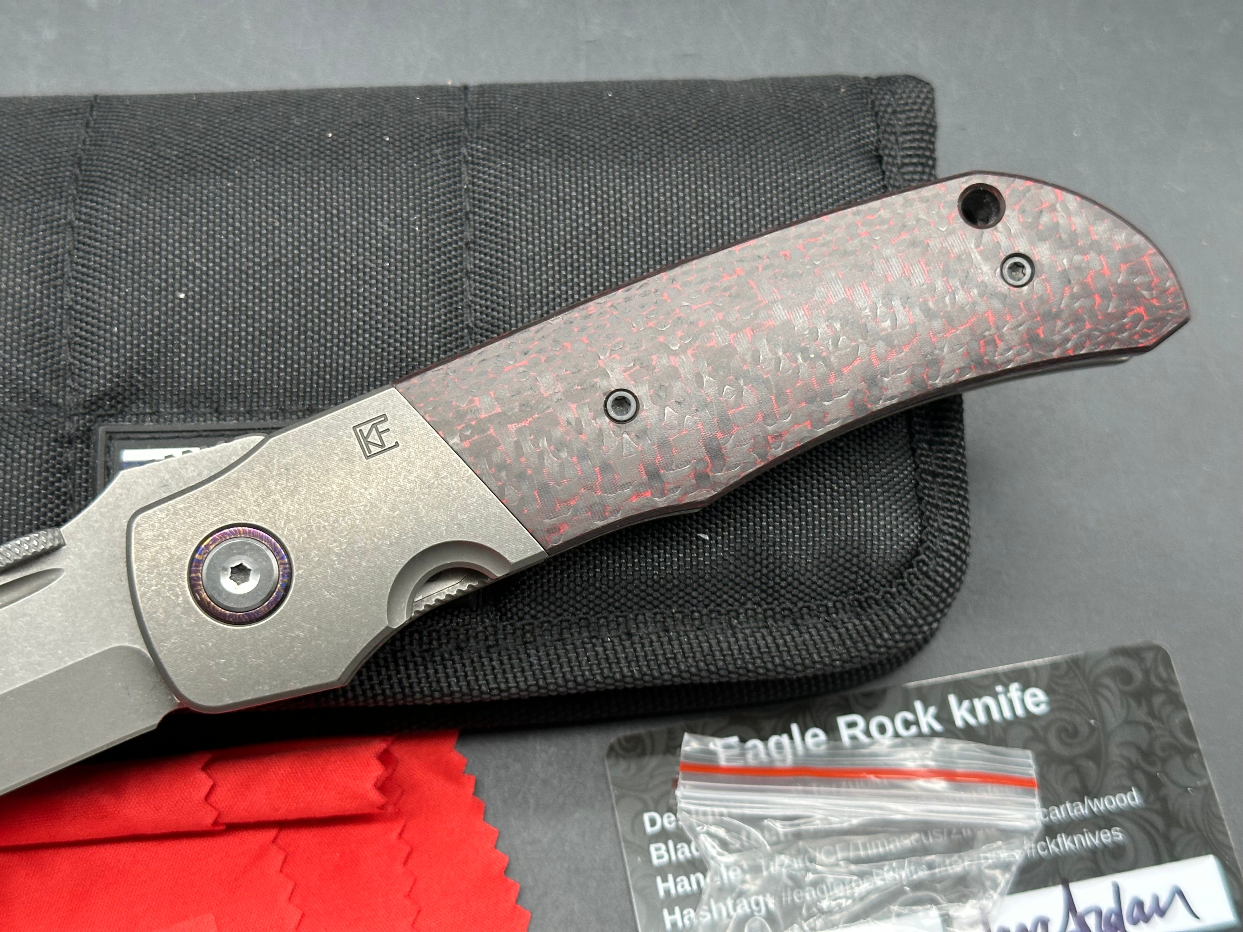 Custom Knife Factory (CKF) Terzuola Eagle Rock designed by Bob Terzuola