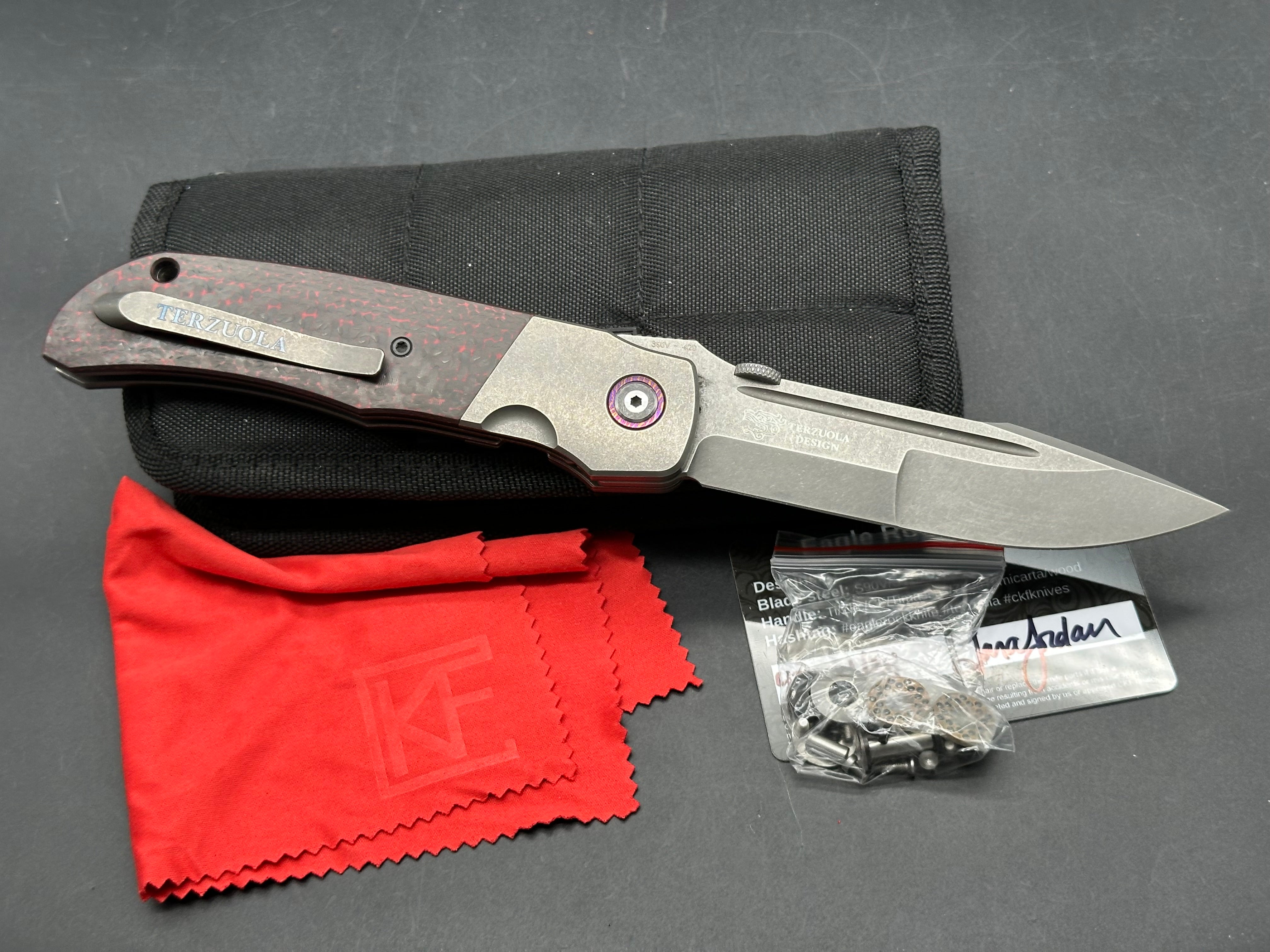 Custom Knife Factory (CKF) Terzuola Eagle Rock designed by Bob Terzuola