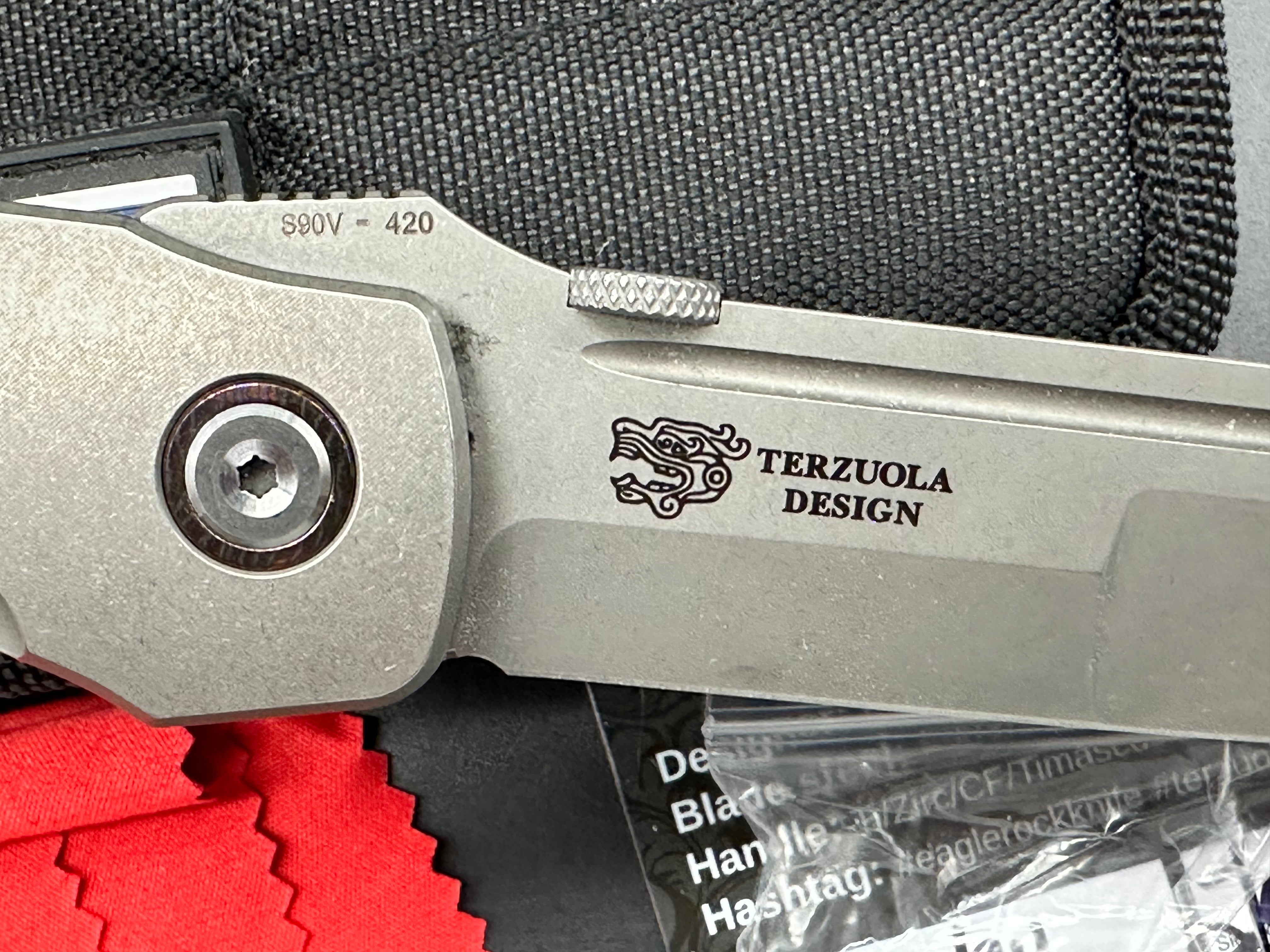 Custom Knife Factory (CKF) Terzuola Eagle Rock designed by Bob Terzuola