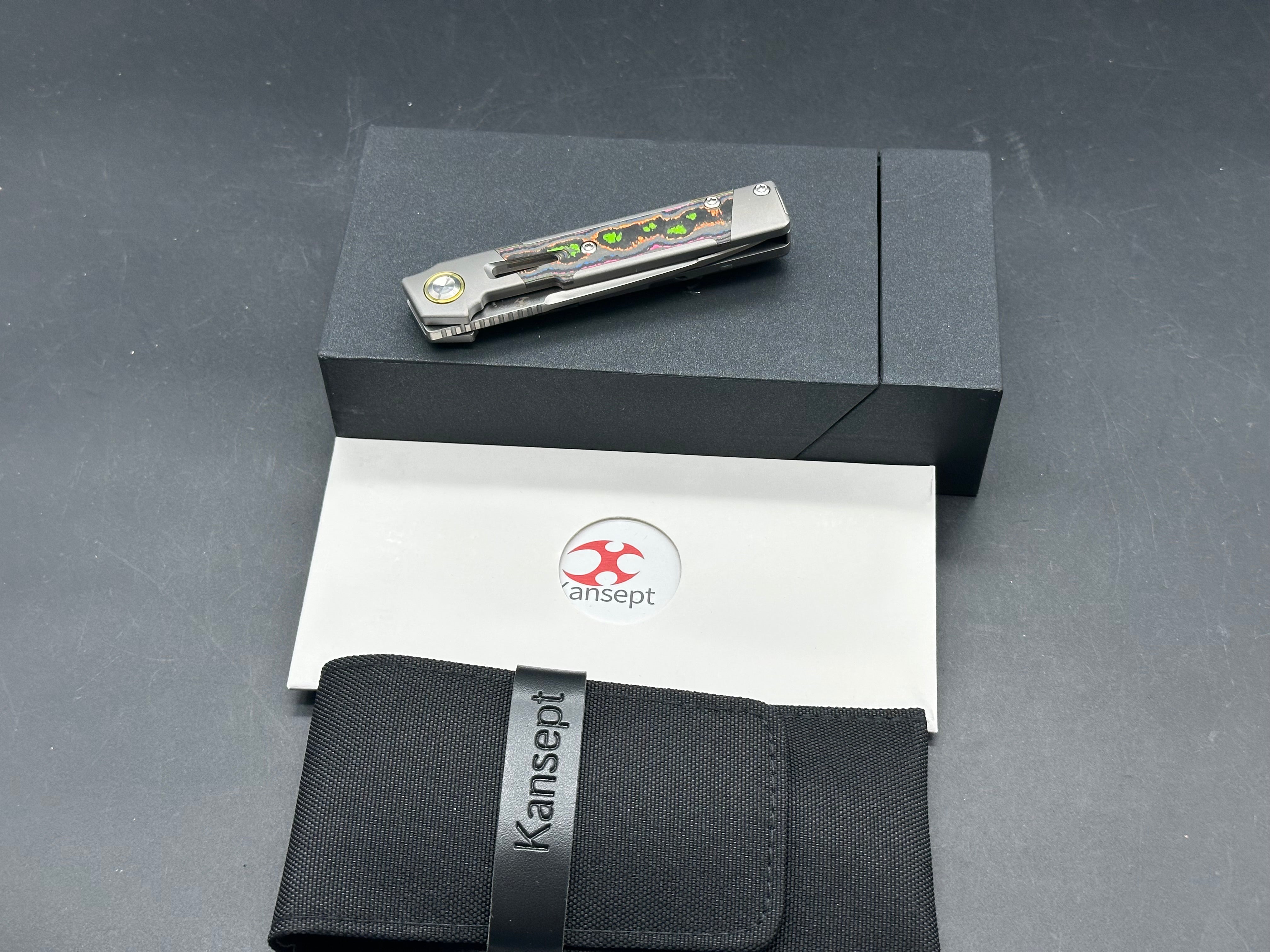 KANSEPT KITPU STONEWASH TITANIUM/80'S CAMOCARBON HANDLE 20CV