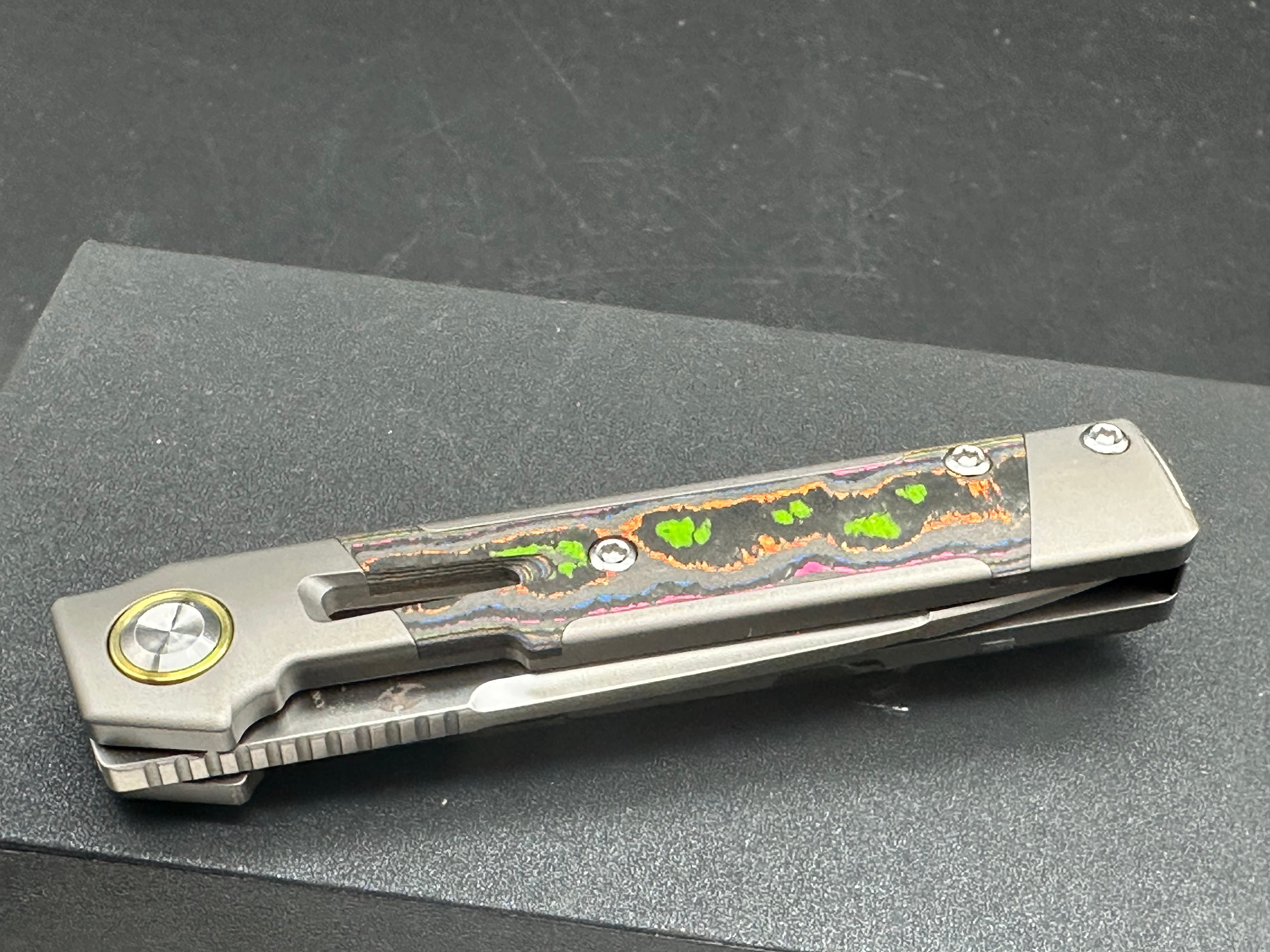 KANSEPT KITPU STONEWASH TITANIUM/80'S CAMOCARBON HANDLE 20CV