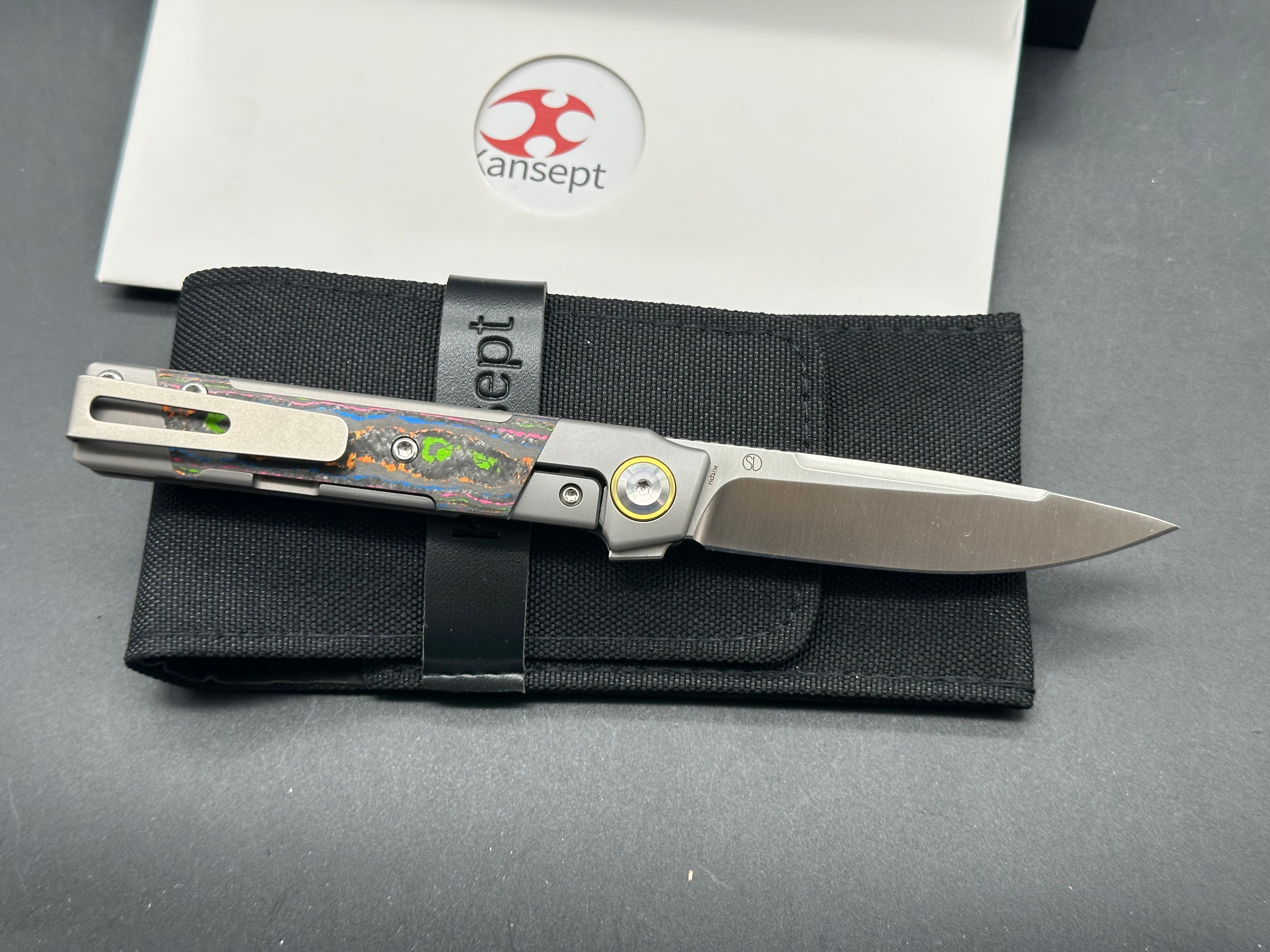 KANSEPT KITPU STONEWASH TITANIUM/80'S CAMOCARBON HANDLE 20CV